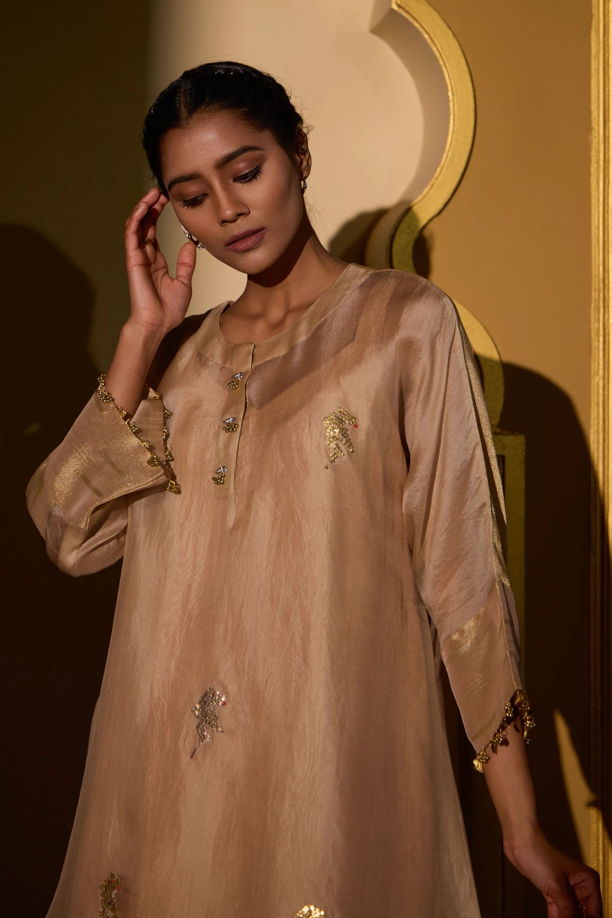 PARINDA SET - BEIGE