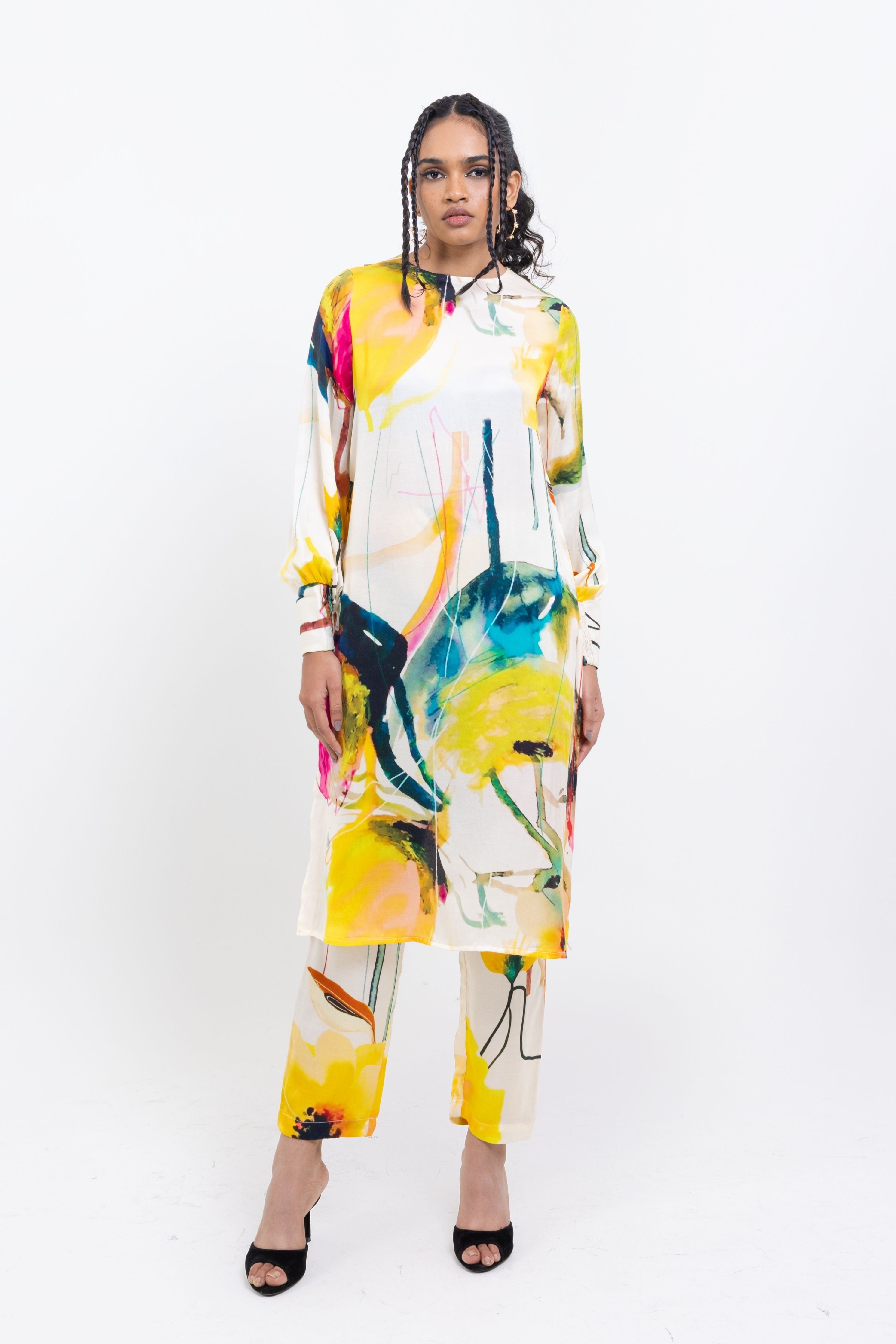 Abstract Elegant Co Ord Set