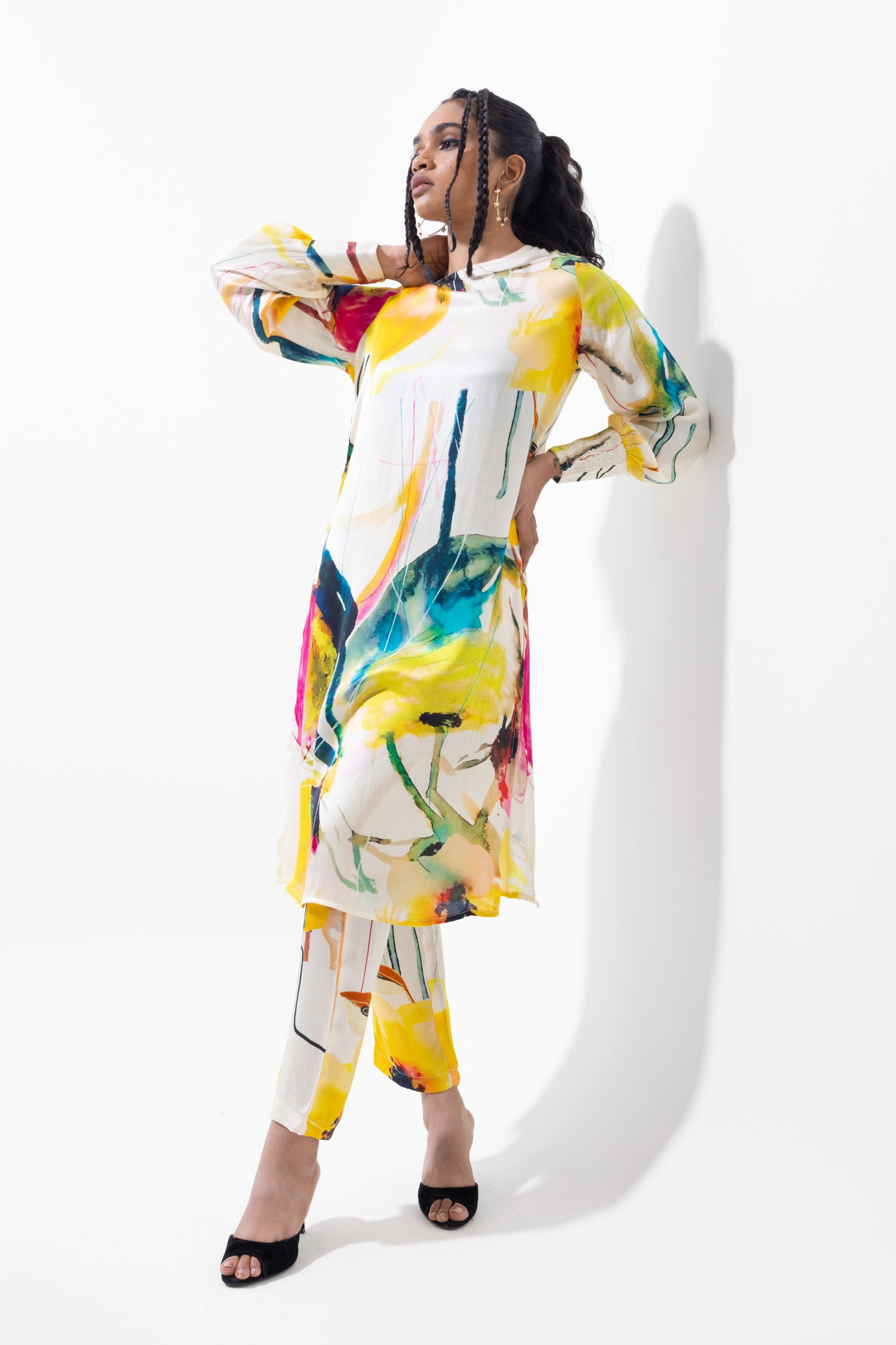 Abstract Elegant Co Ord Set