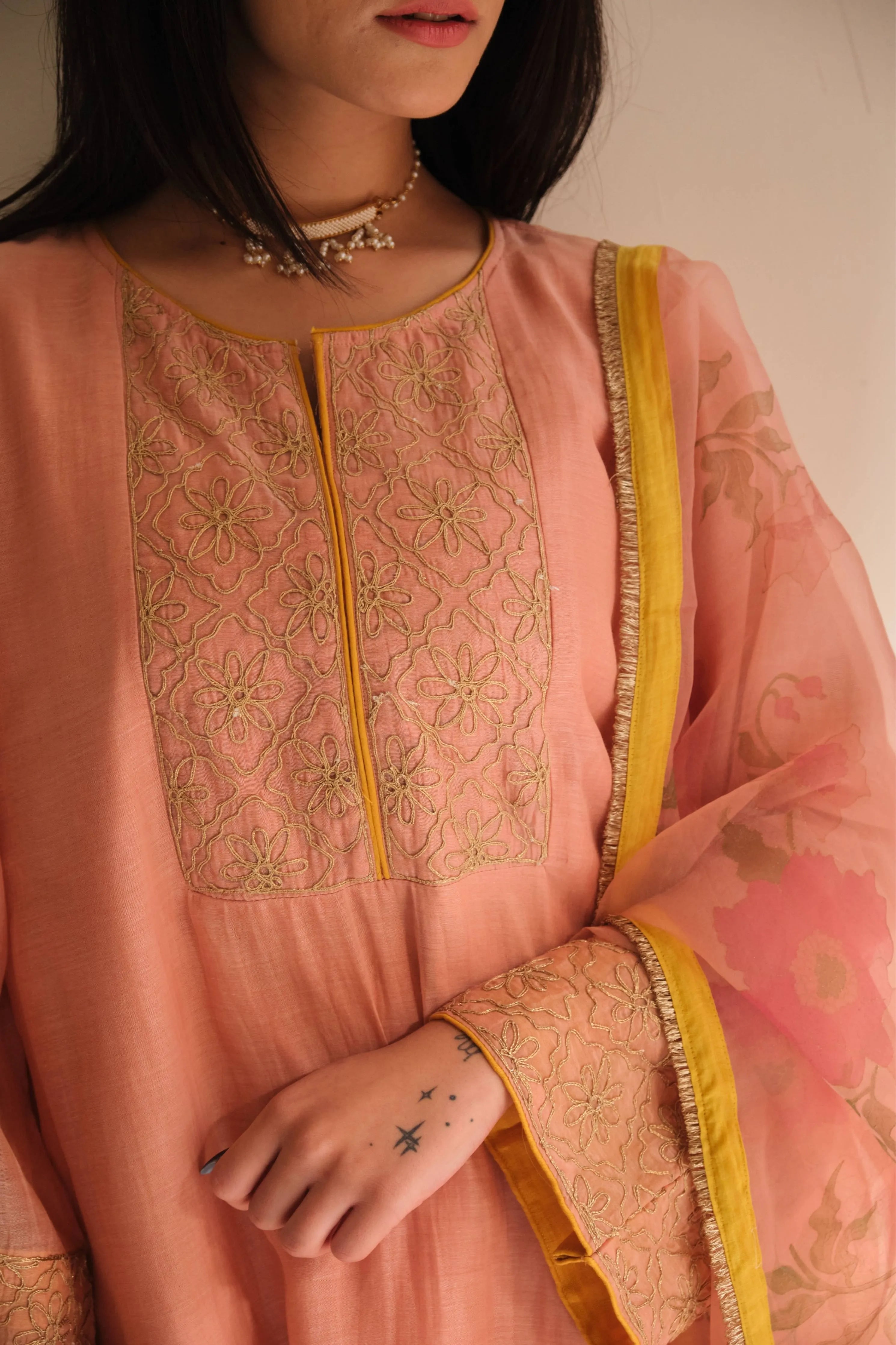 Persian Rose Kurta Set