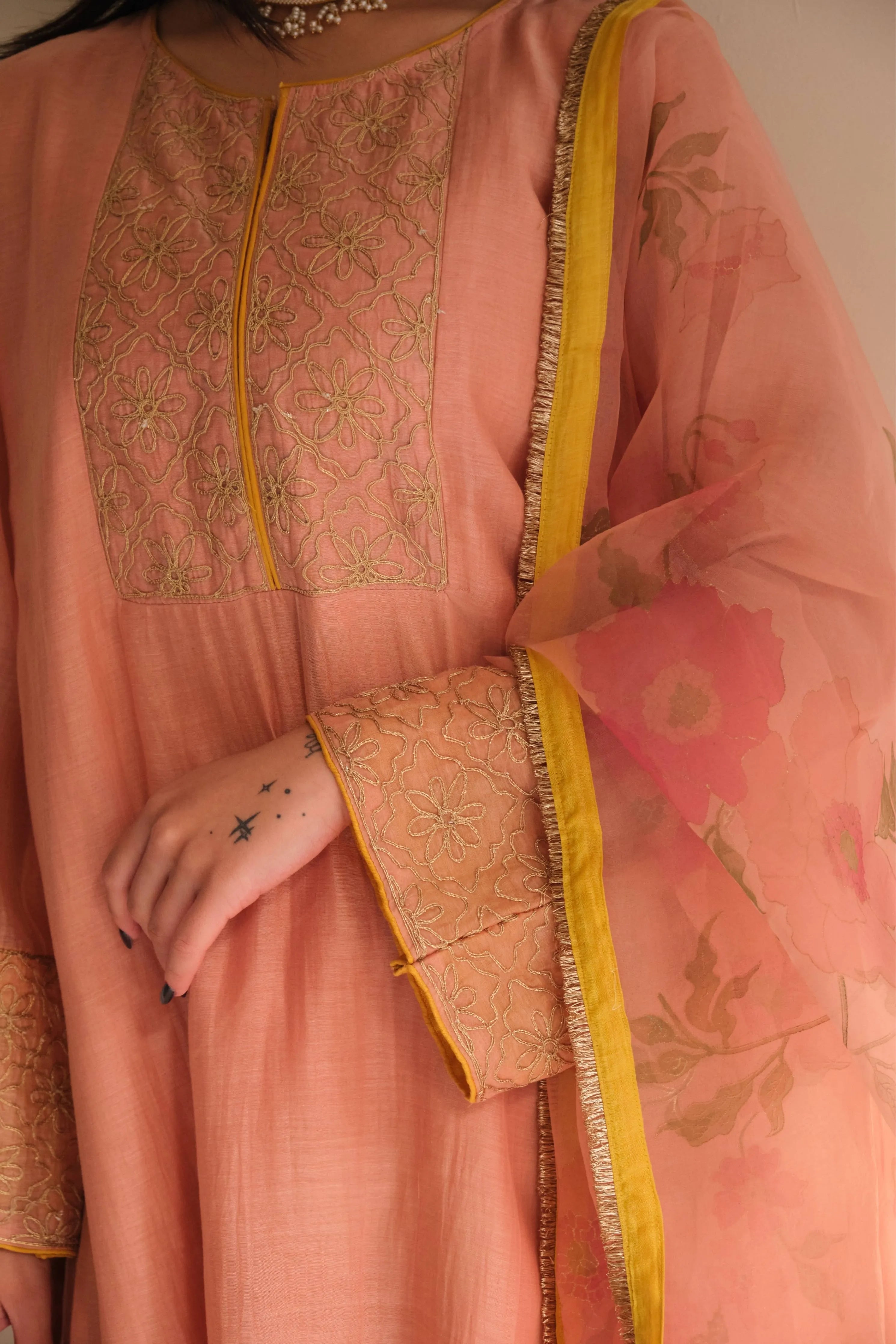 Persian Rose Kurta Set