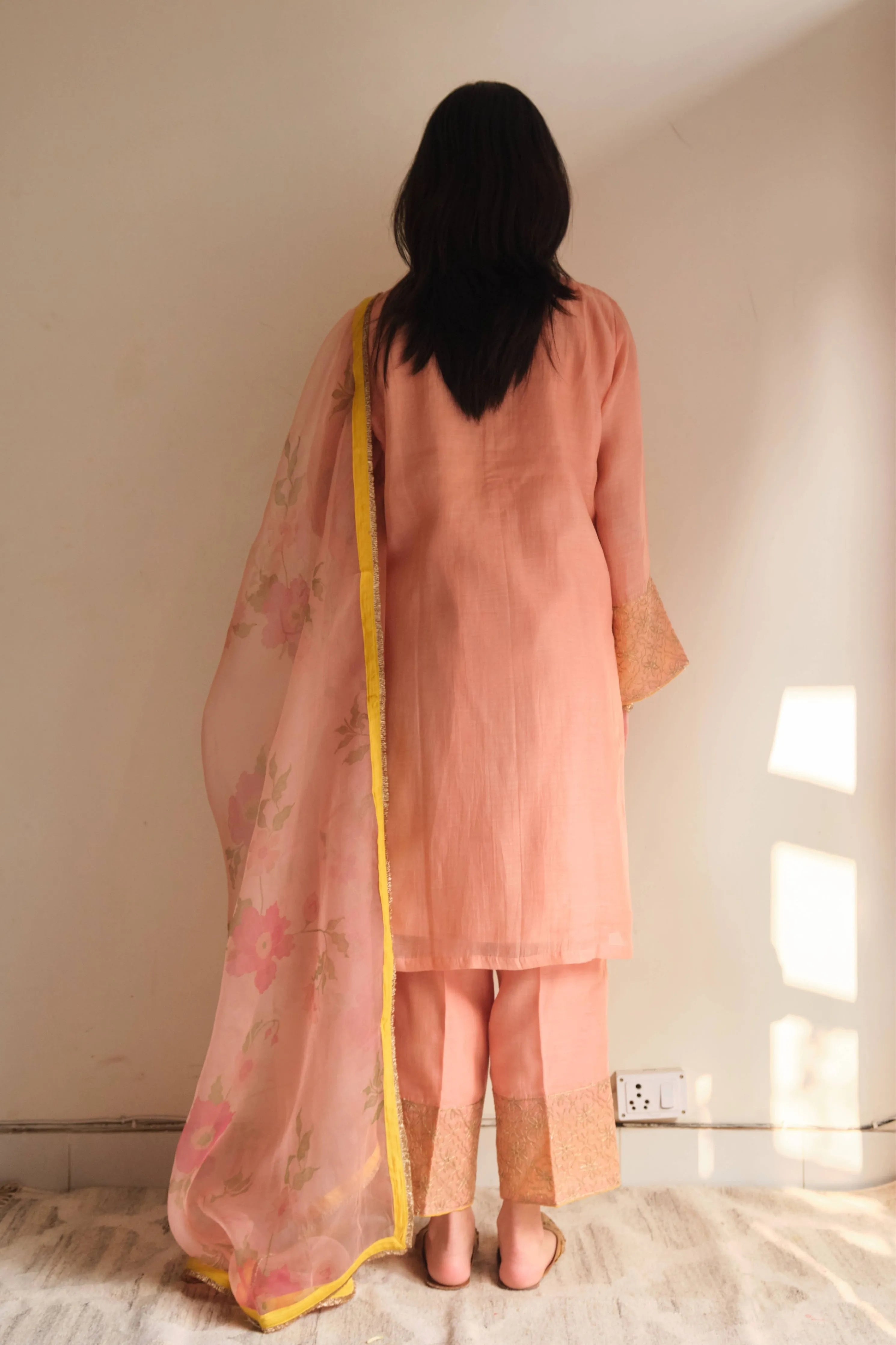 Persian Rose Kurta Set