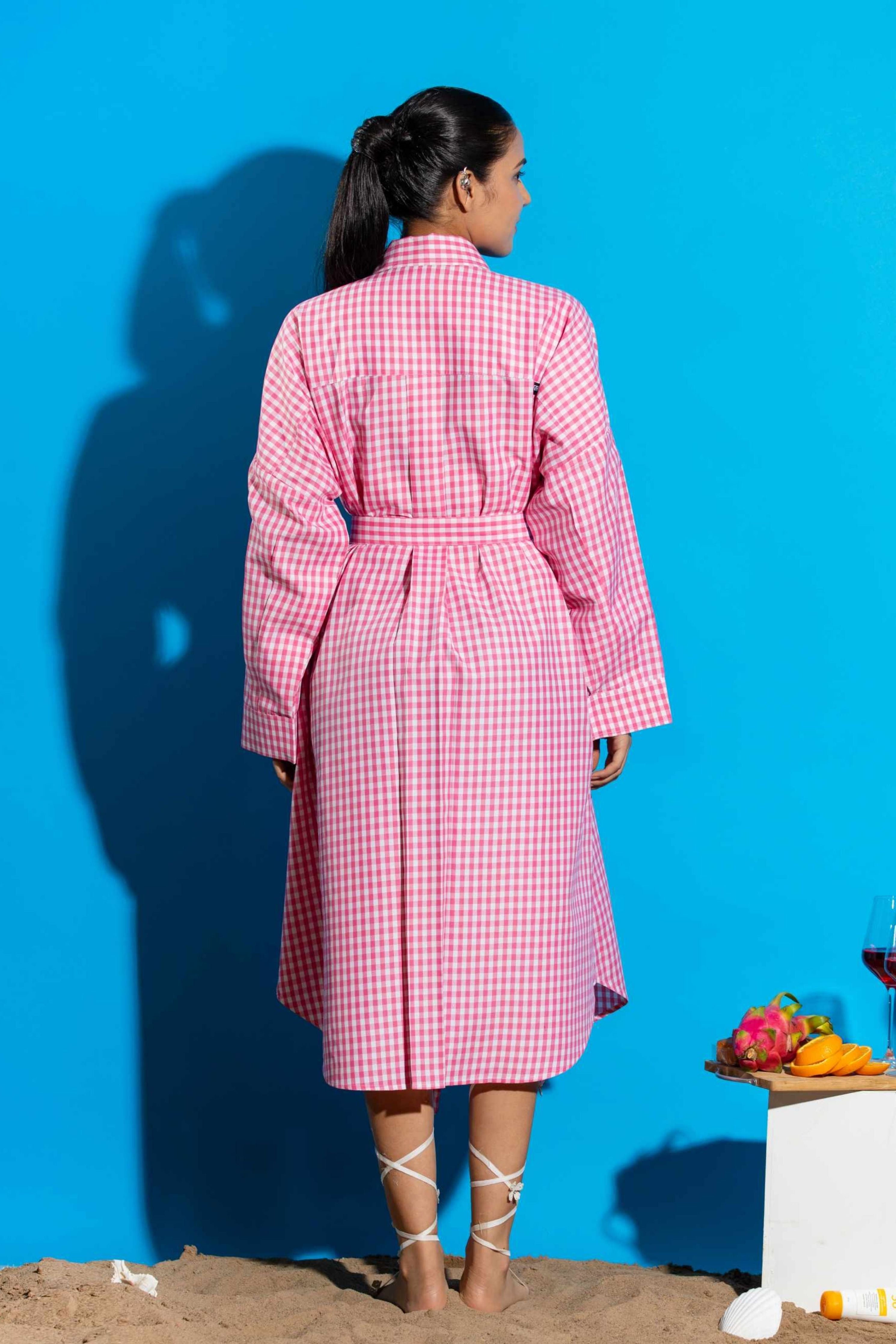Pink Polypus  Pocket Octopus Dress