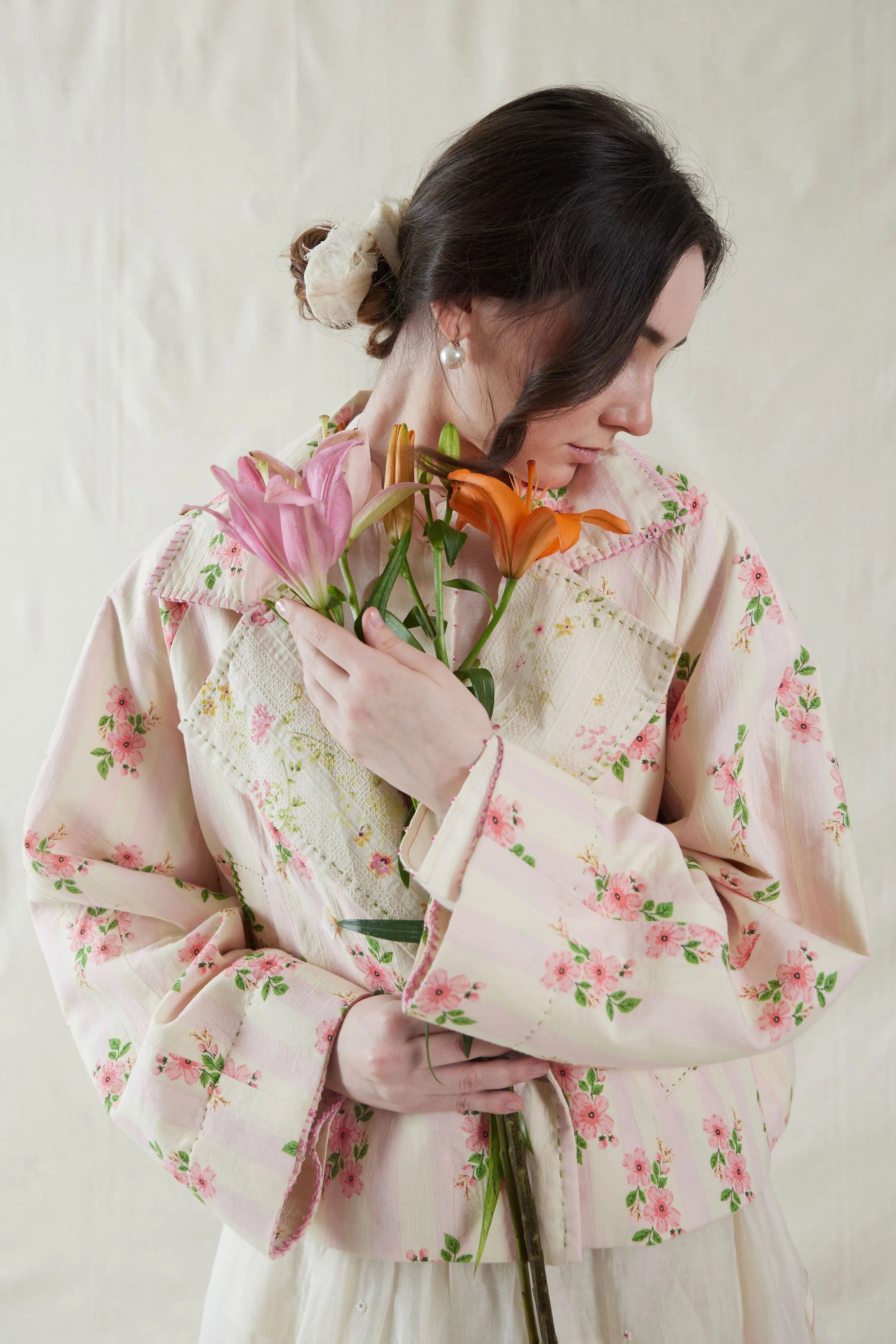 Hand Woven Cotton Silk Jacket