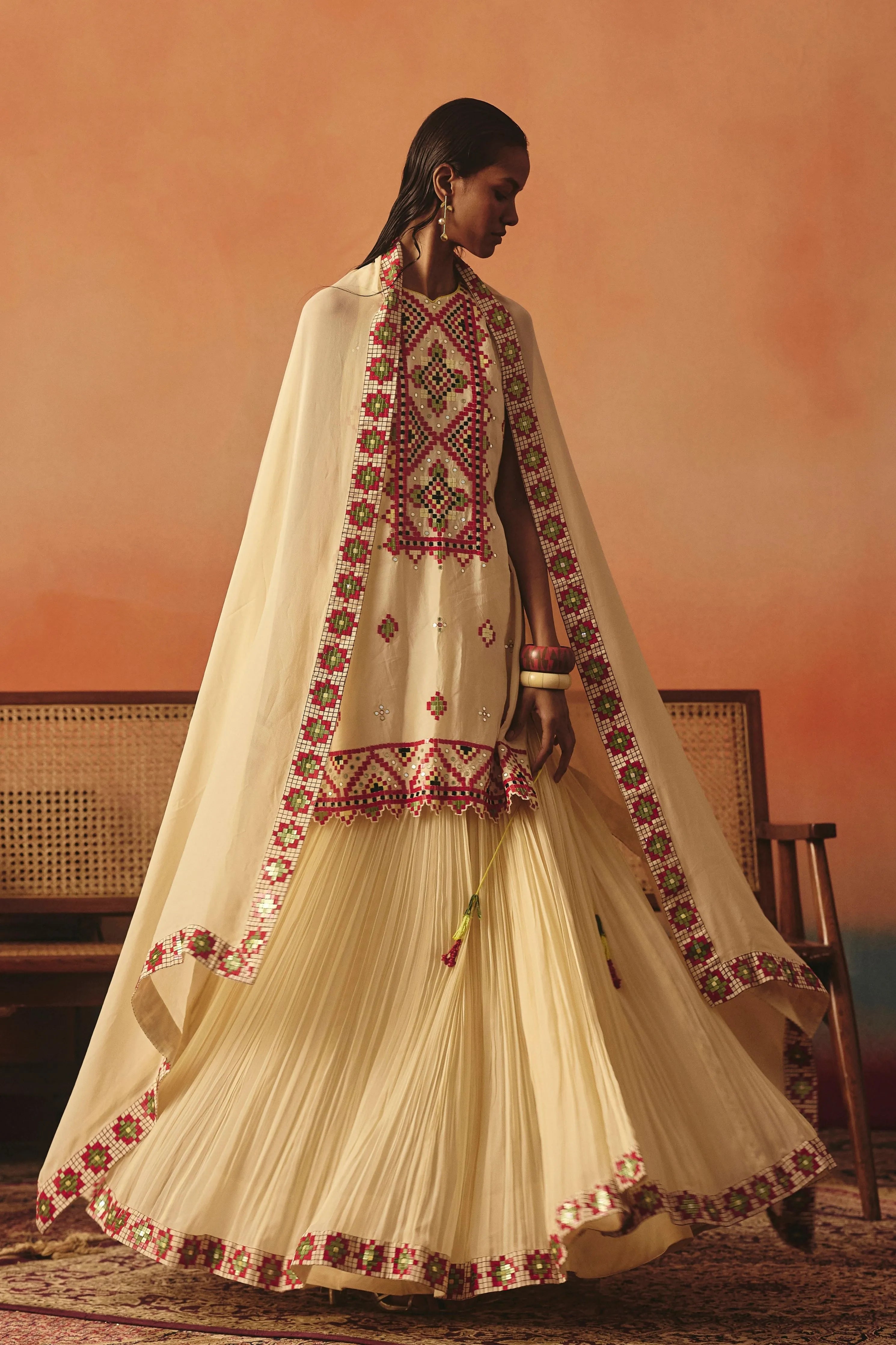 Jharokha Lehnga Set