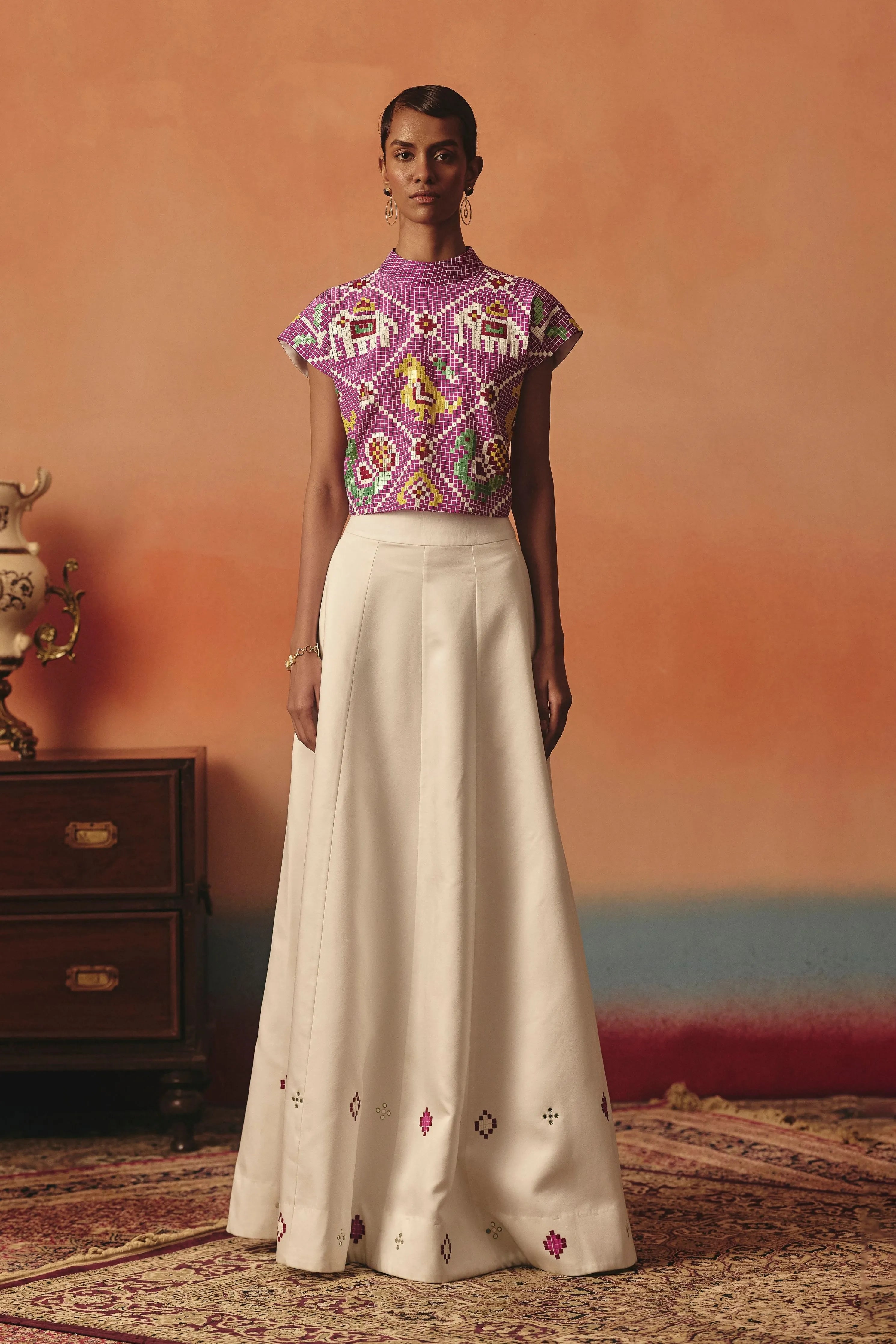 Hansini Skirt Set