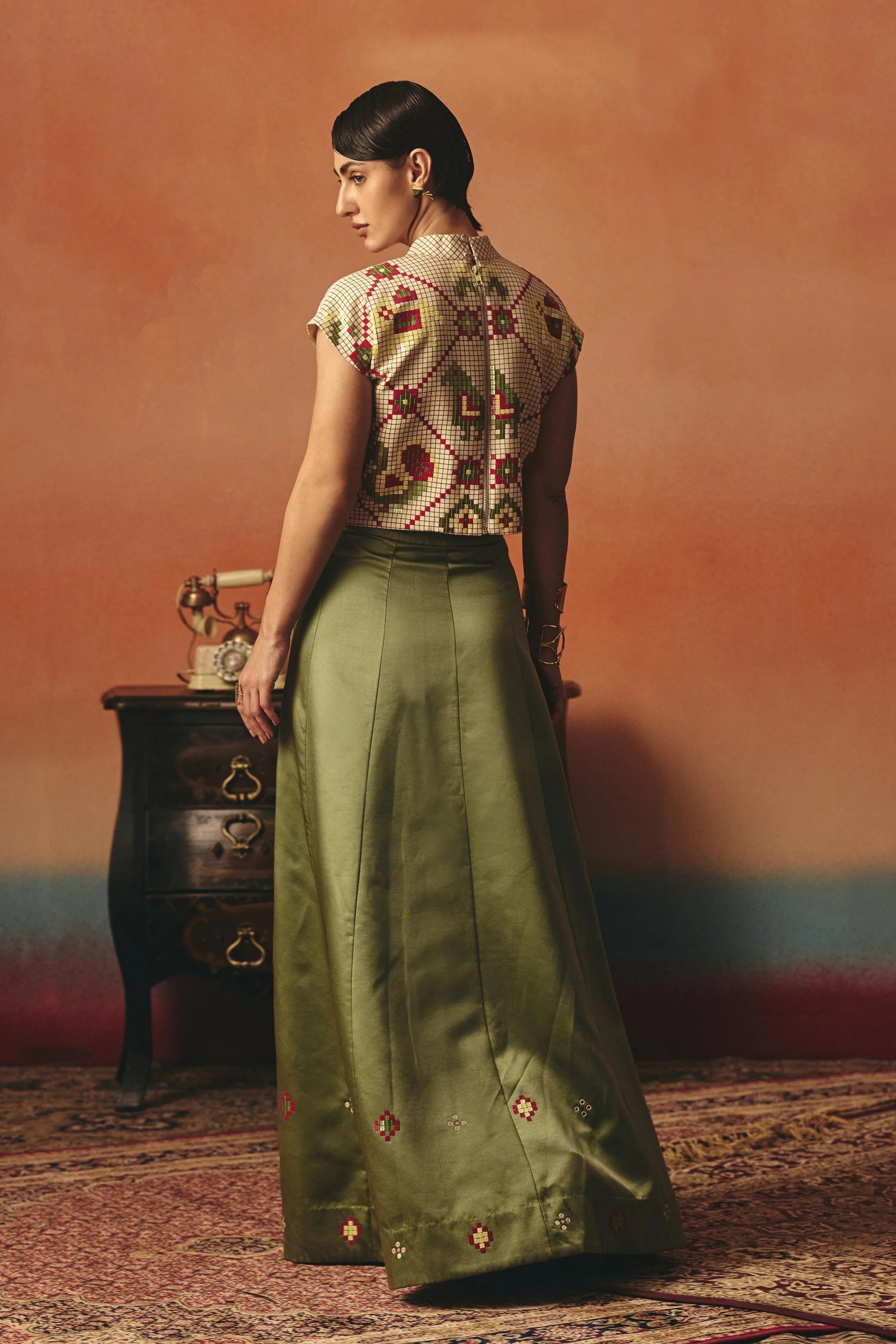 Tota Maina Skirt Set