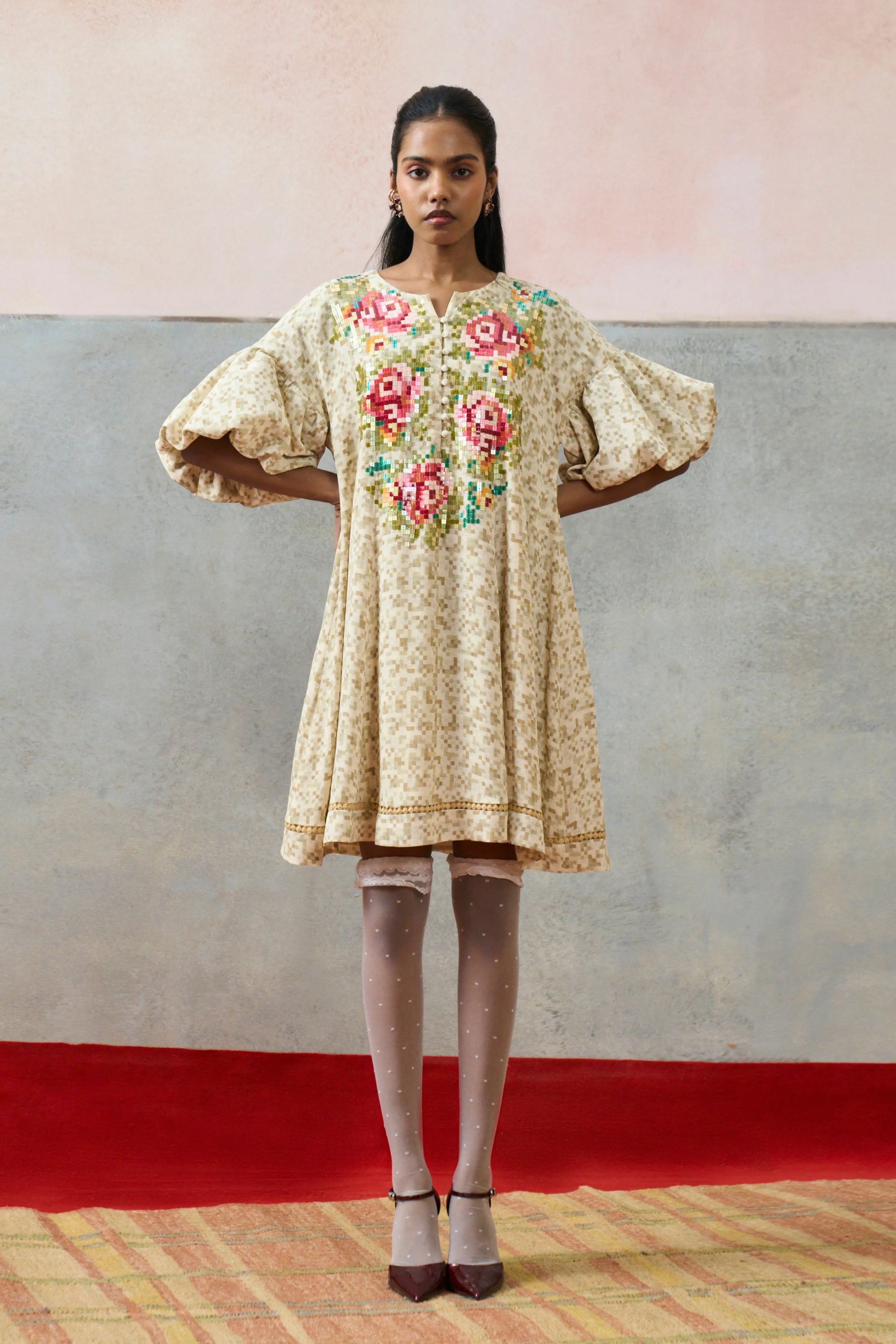 Sicily Dress Biege