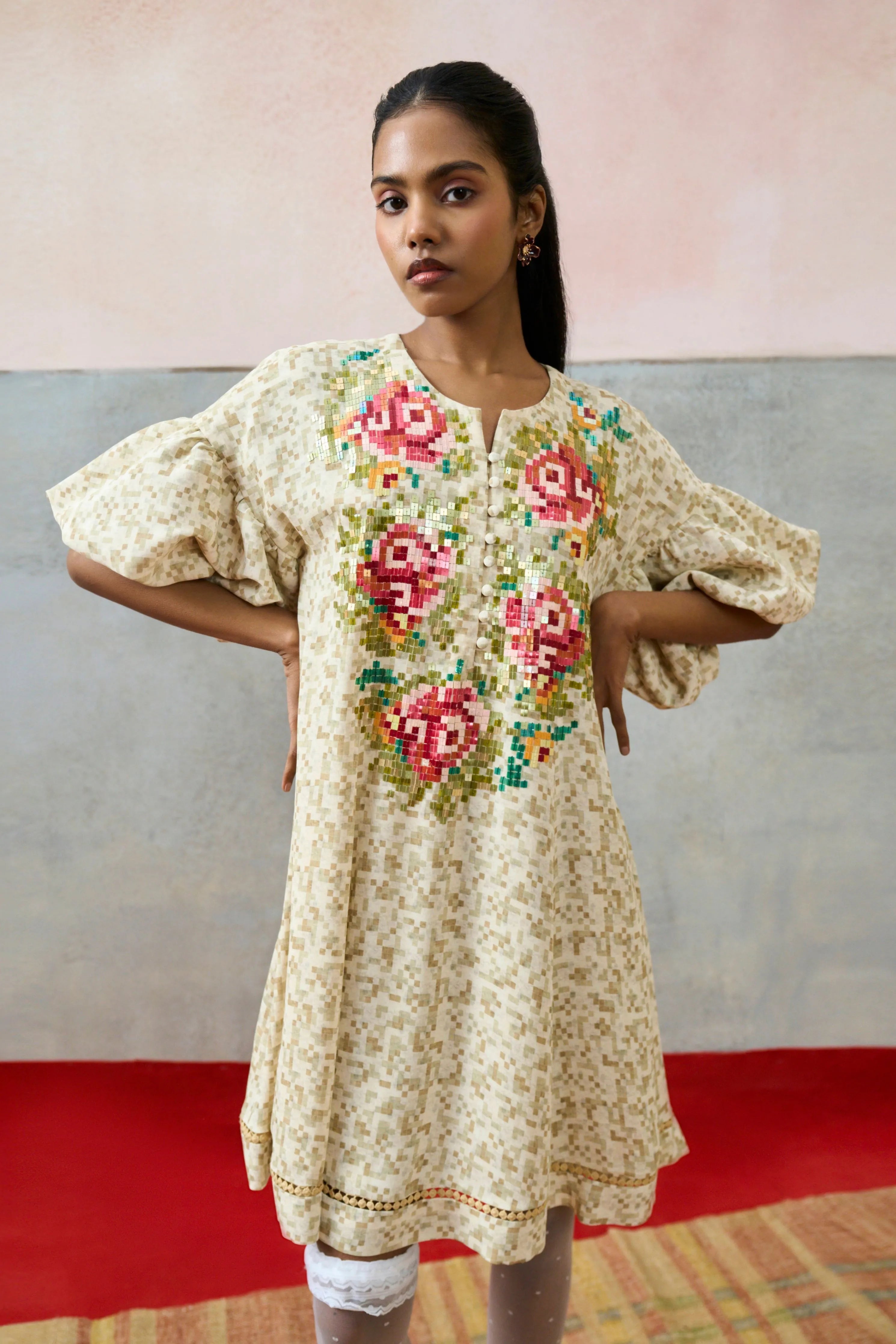 Sicily Dress Biege