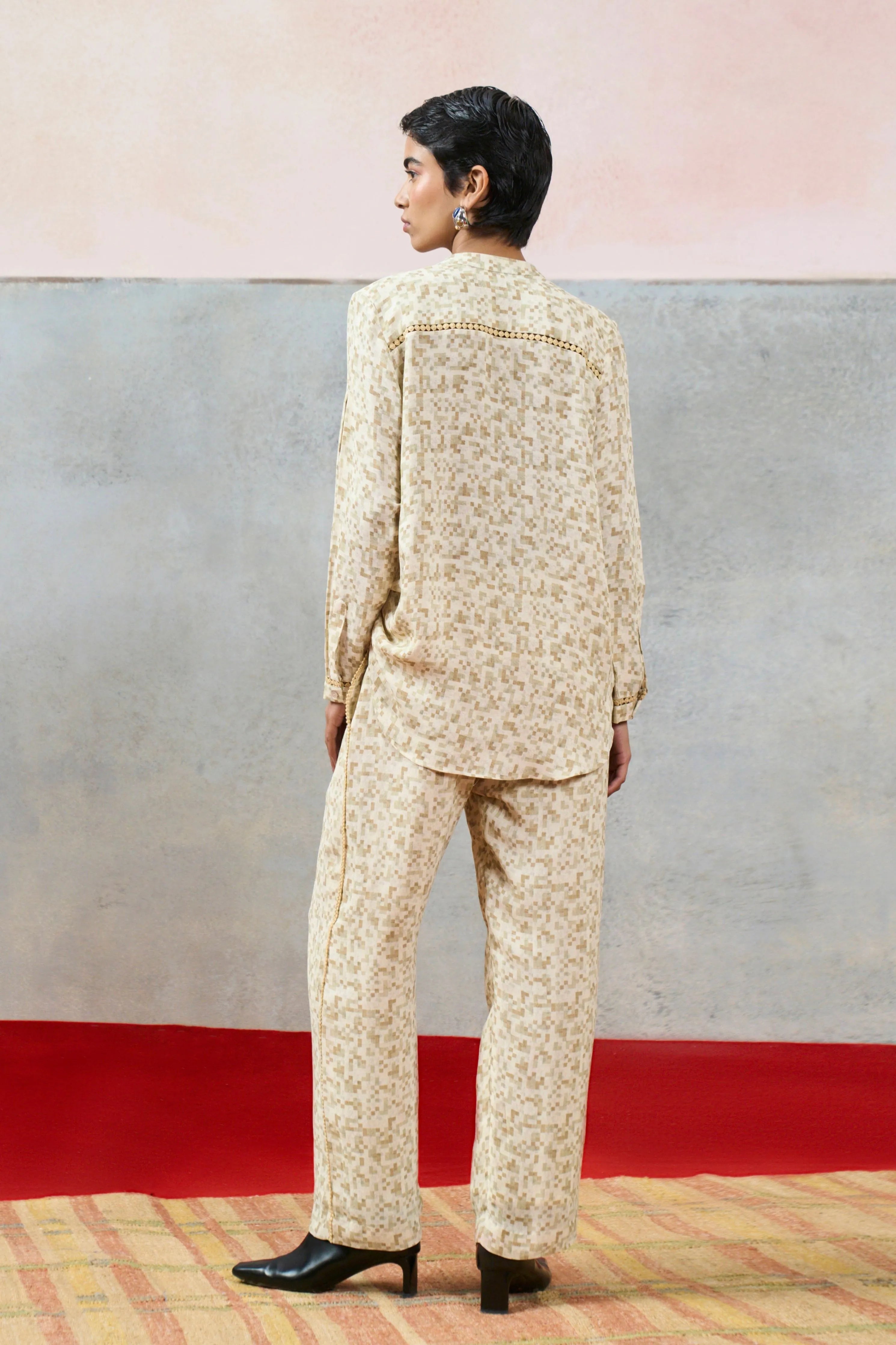 Vis Pants Biege