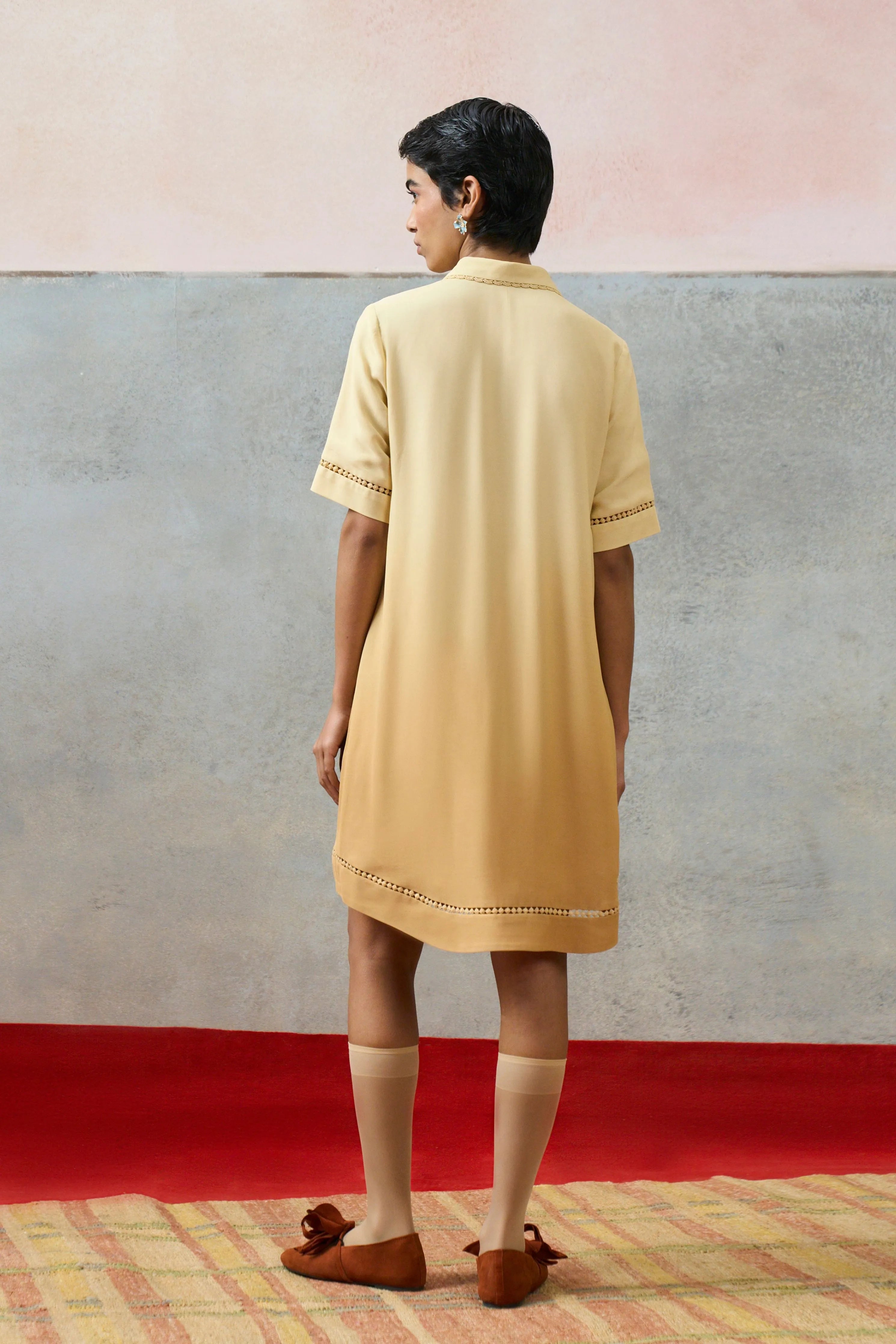 Ponza Shirt Dress Biege