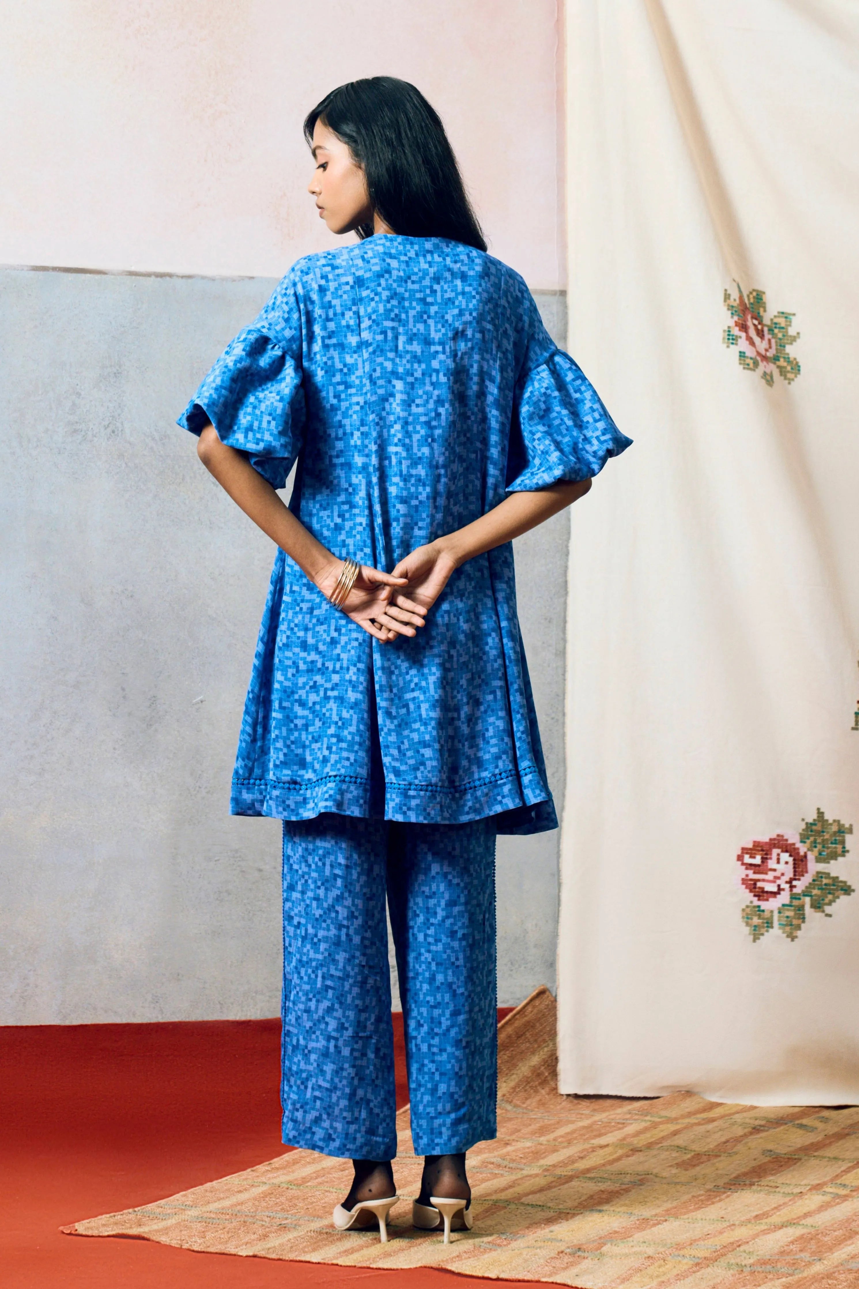 Sicily Dress Blue