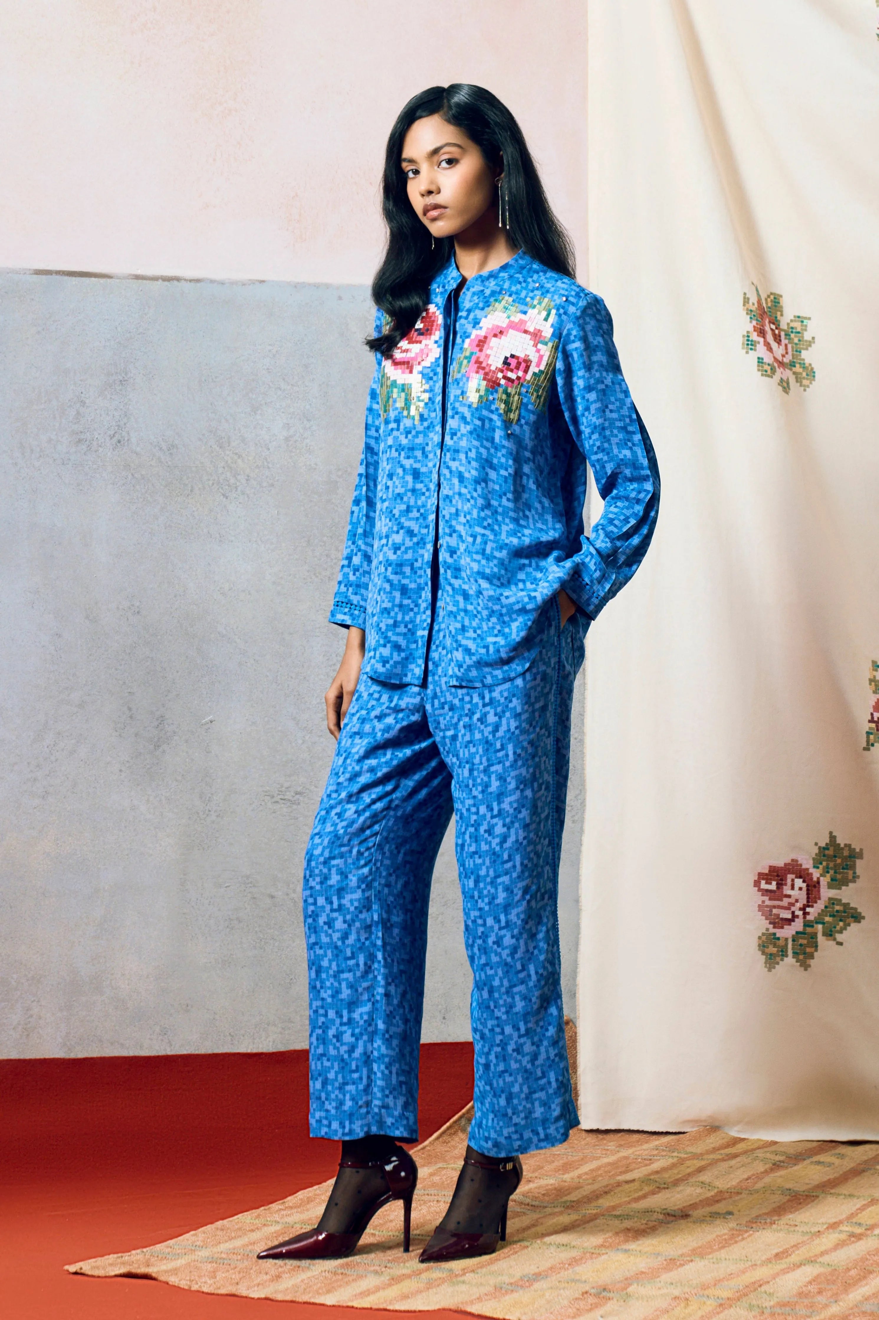 Vis Pants Blue