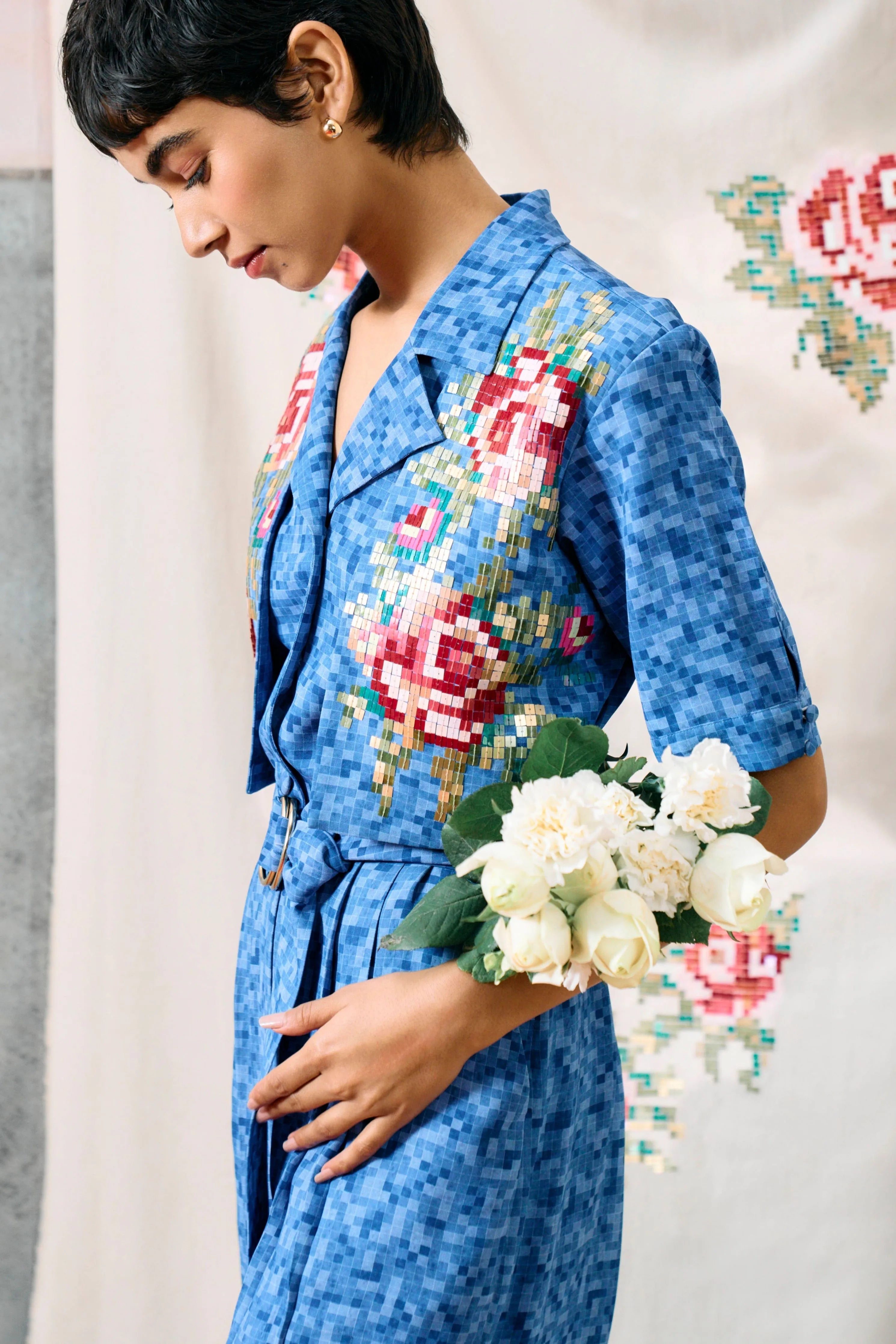 Milos Jumpsuit Blue