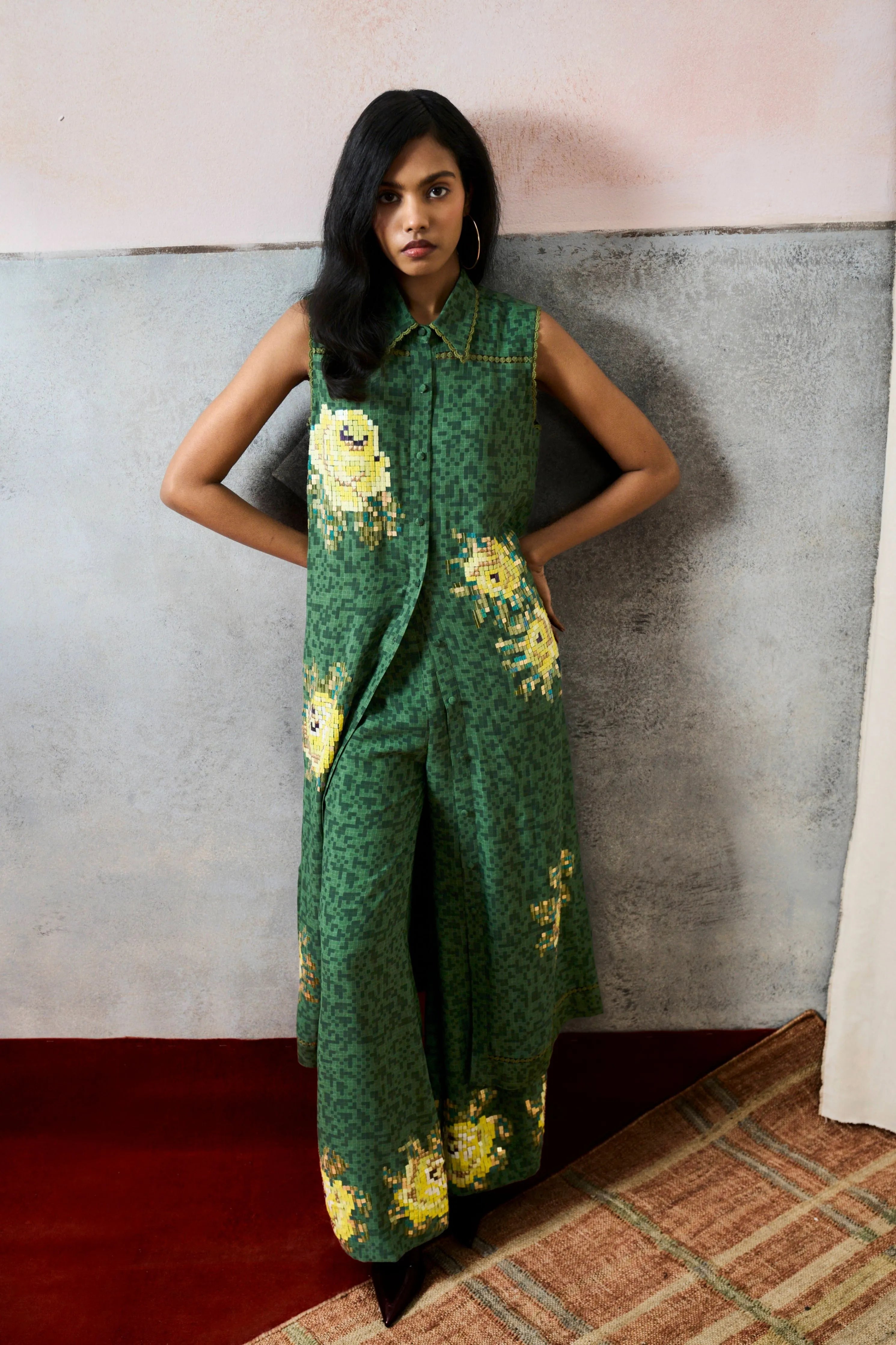 Corsica Pants Green