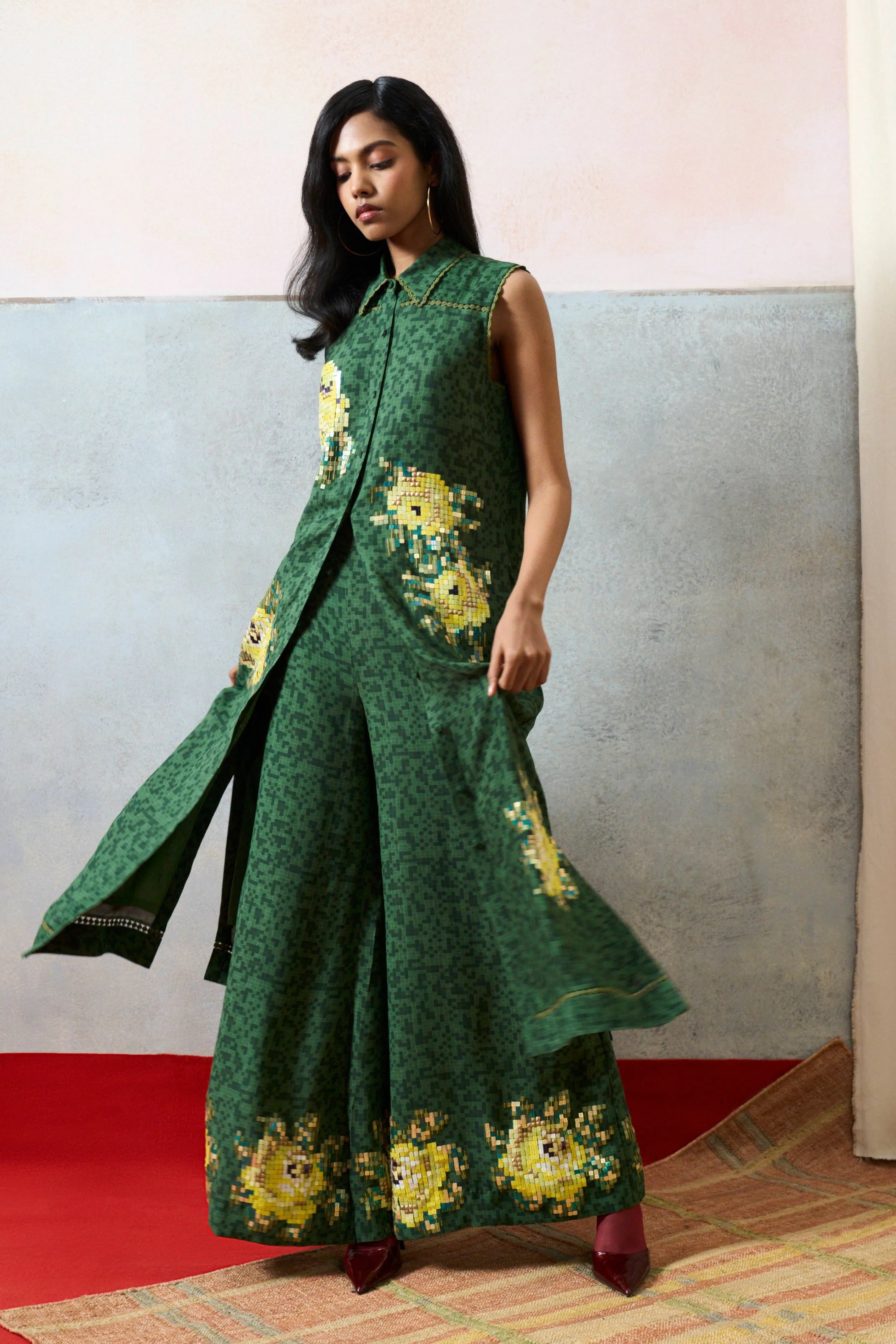 Corsica Pants Green