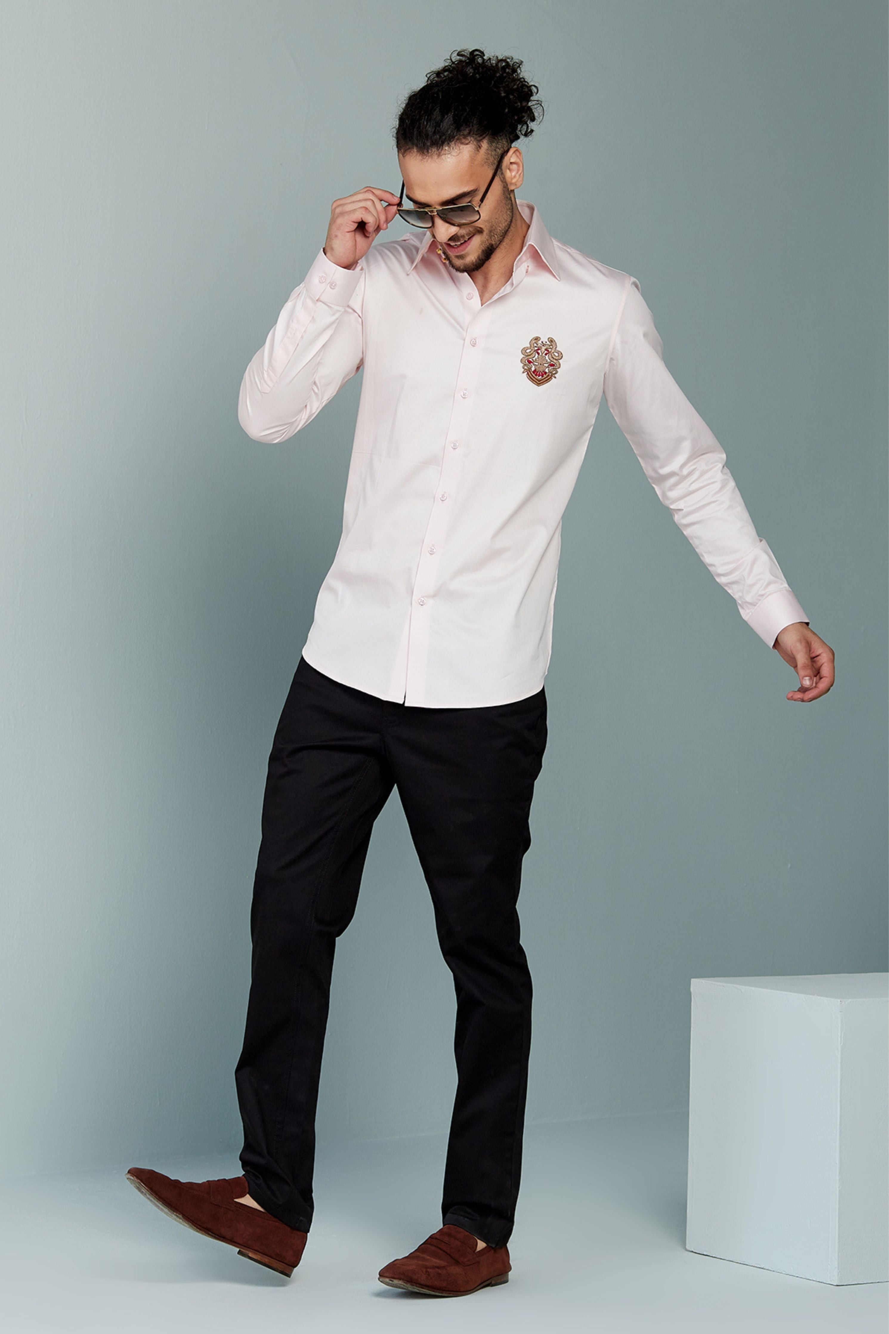 Python Embroidered Shirt