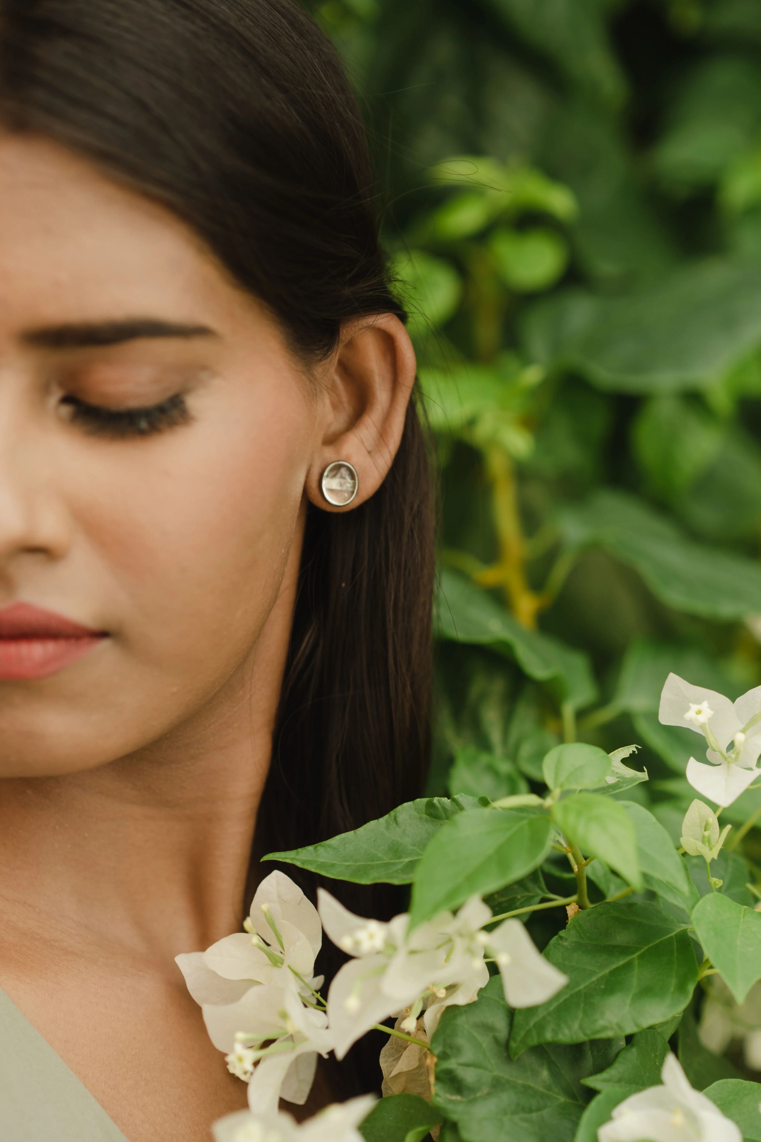 Prasiolite Duo Convertible Earrings