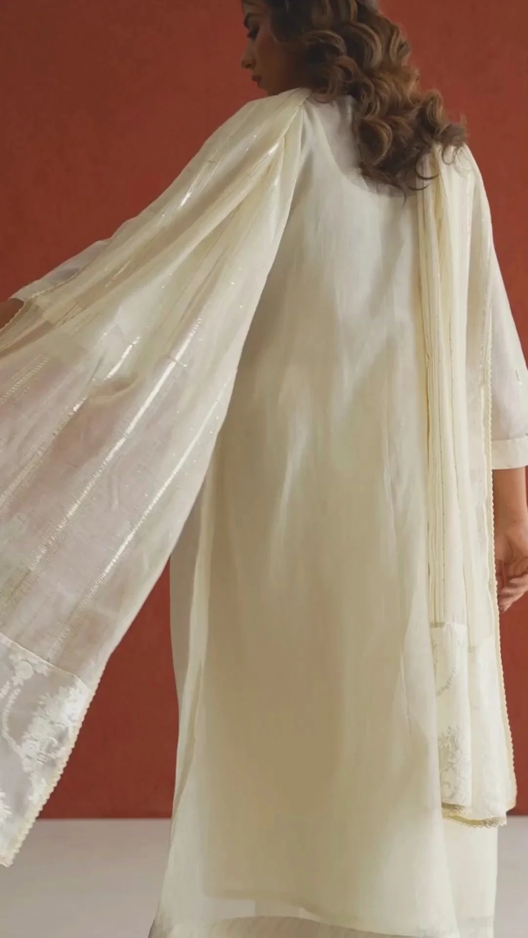 Ivory Gold Charm Kurta Set