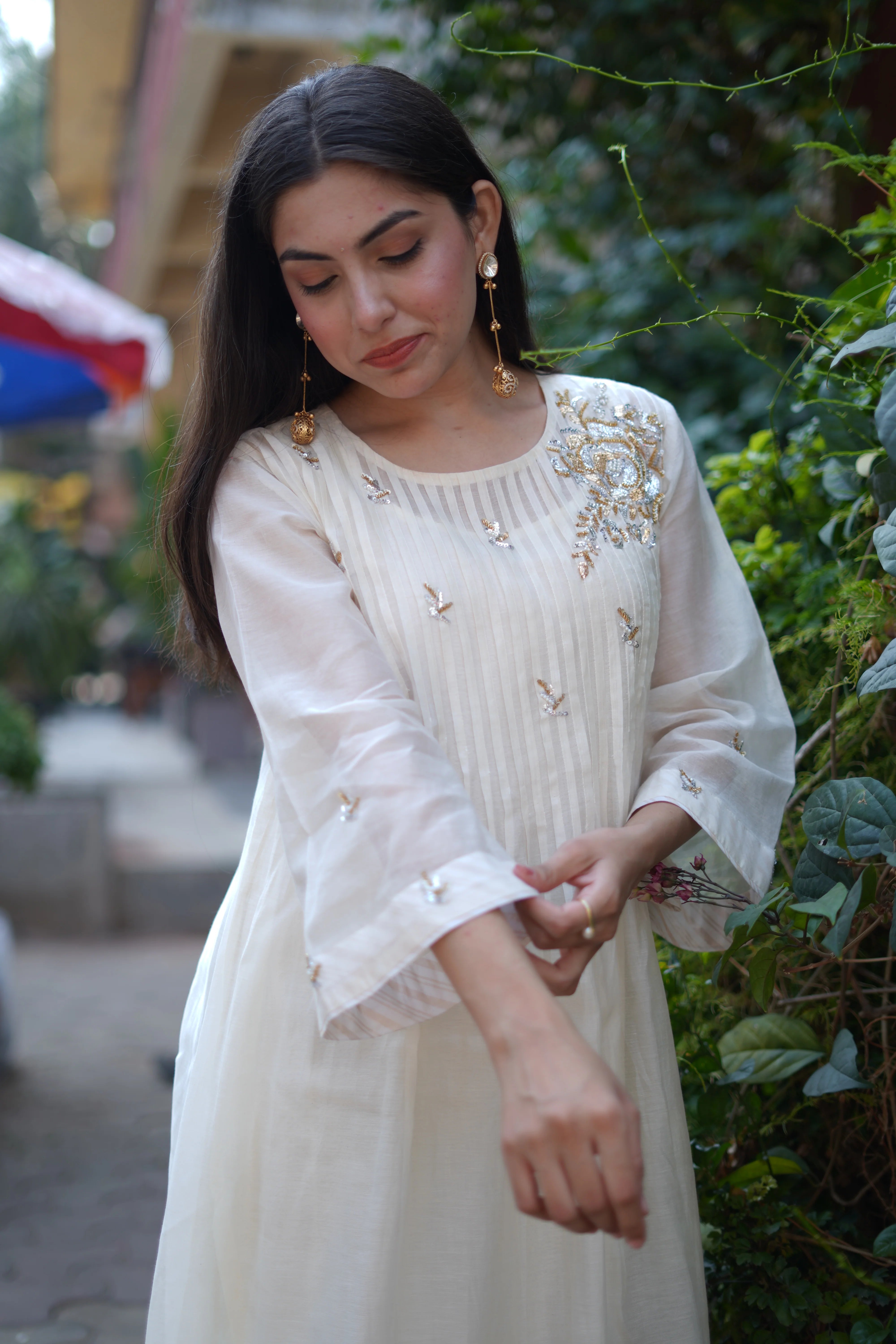 Ivory Gold Charm Kurta Set