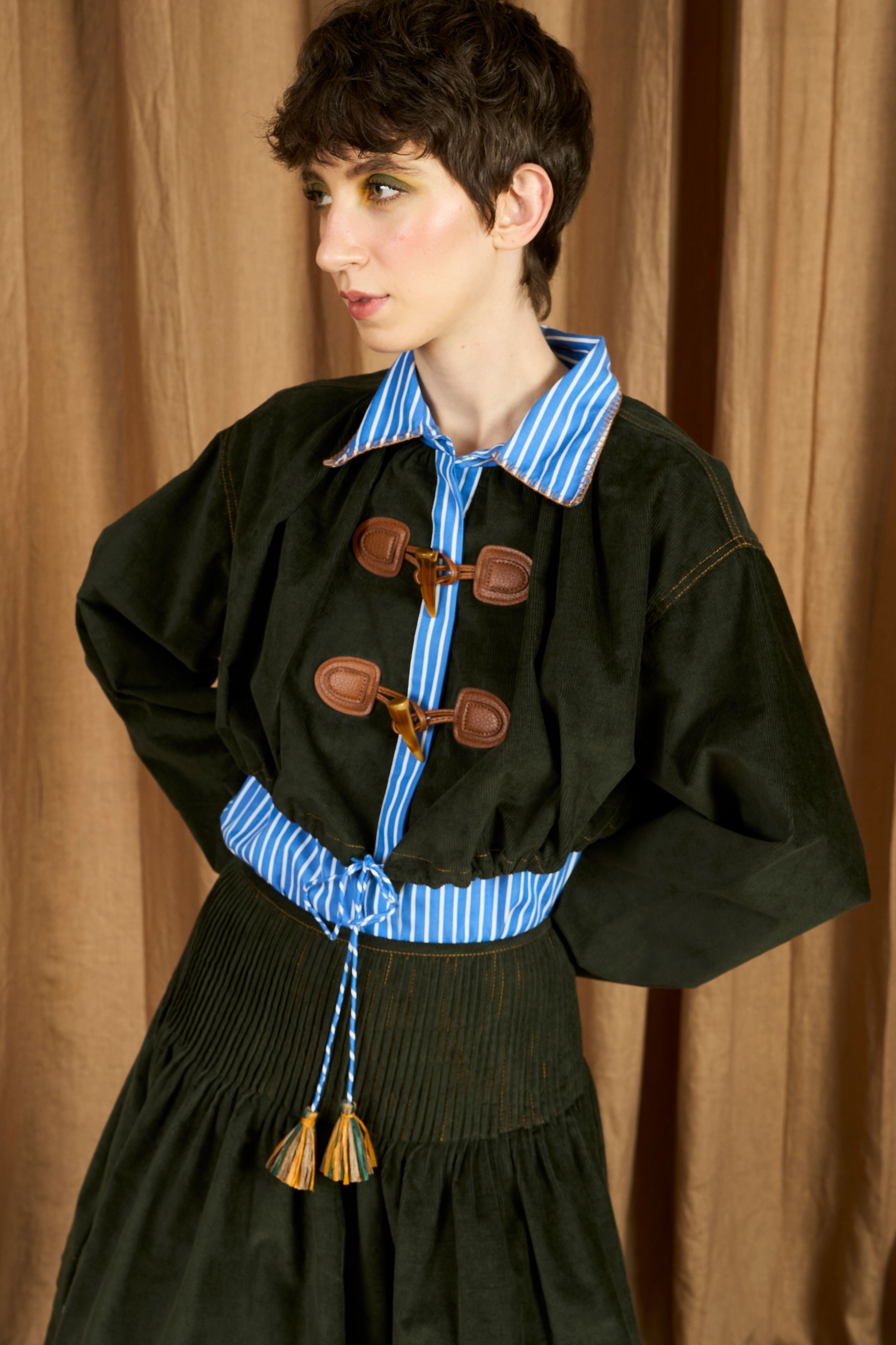 The Pleated Full Skirt