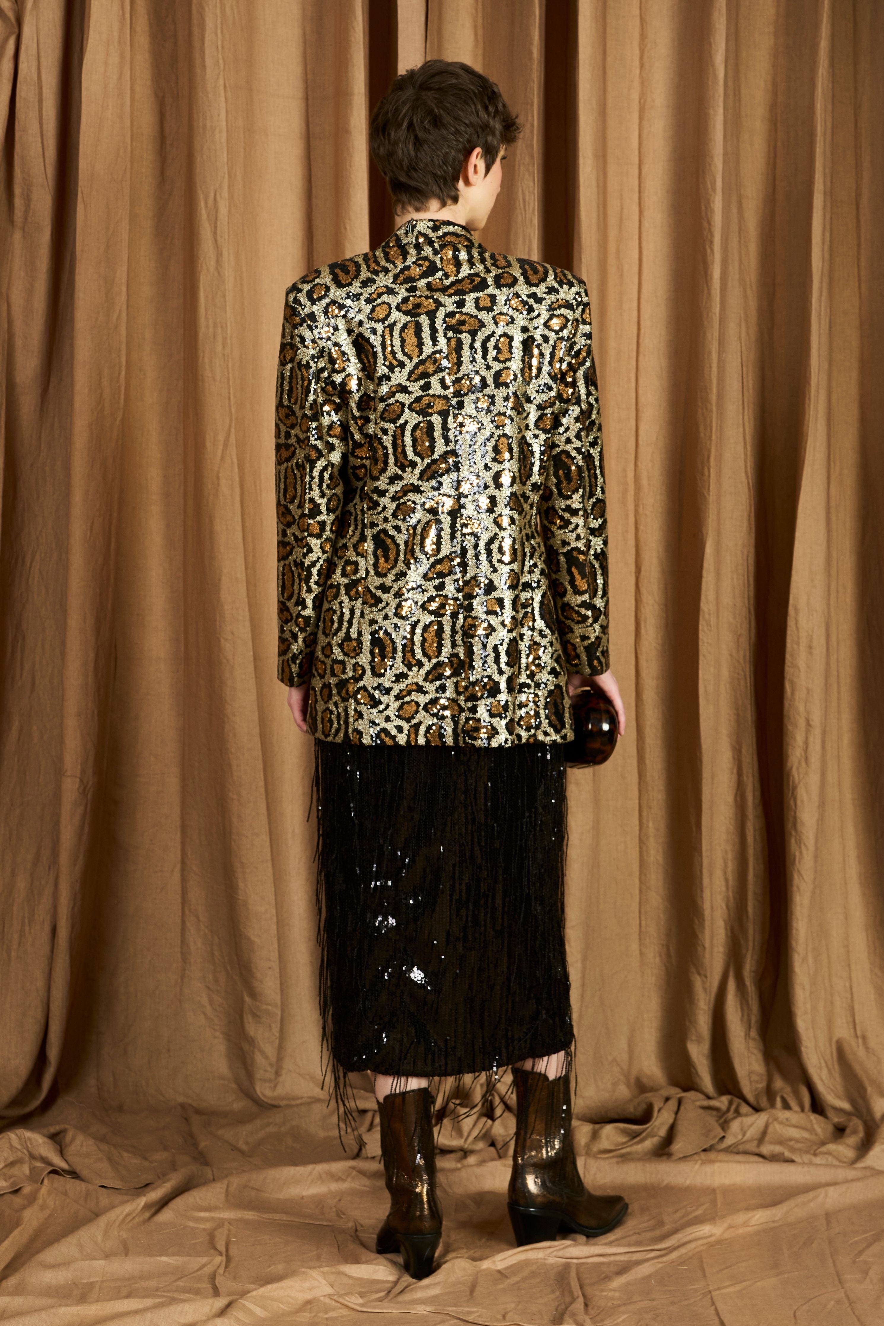 The Leopard Blazer