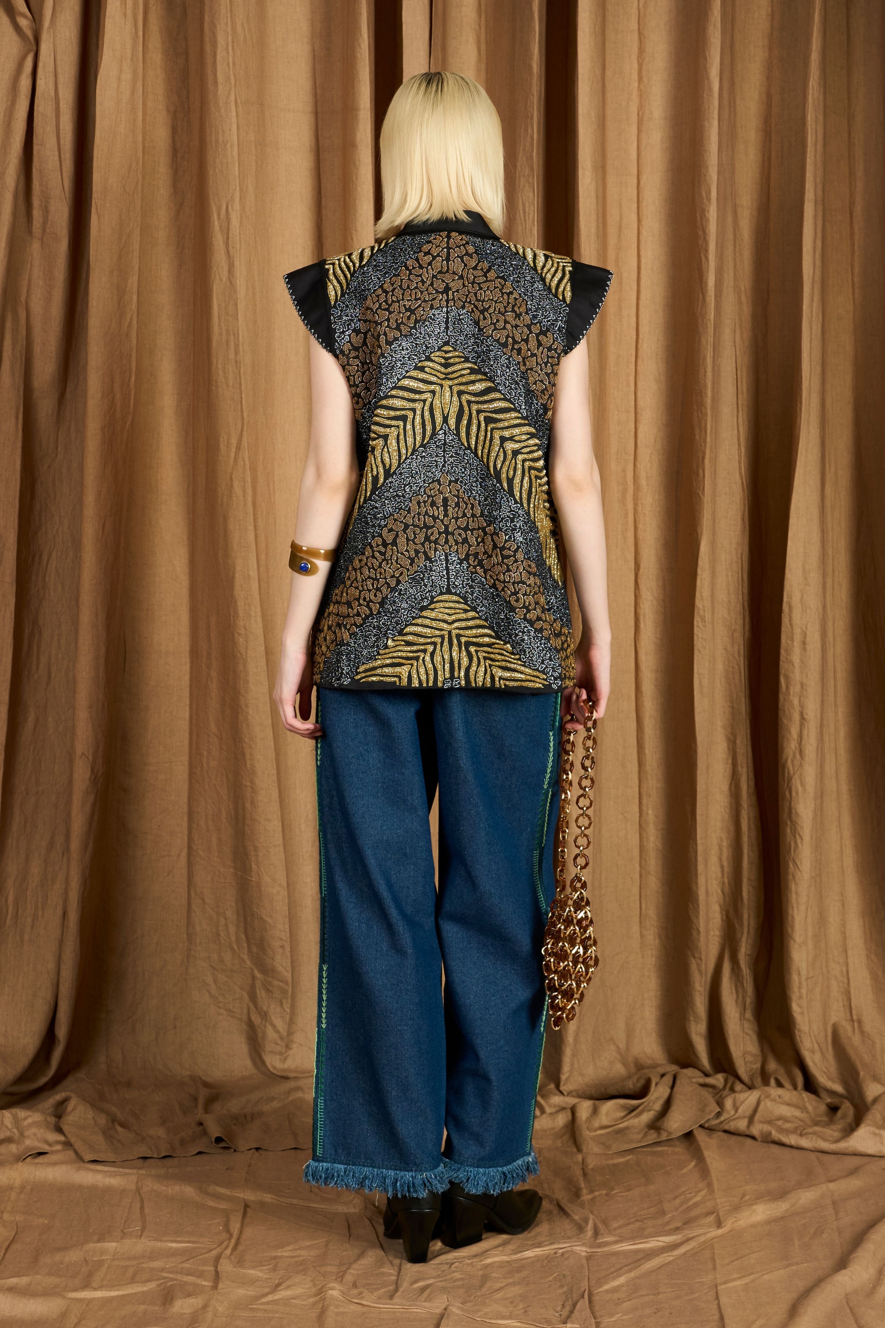 The Wild Life Hand Embroidered Blazer