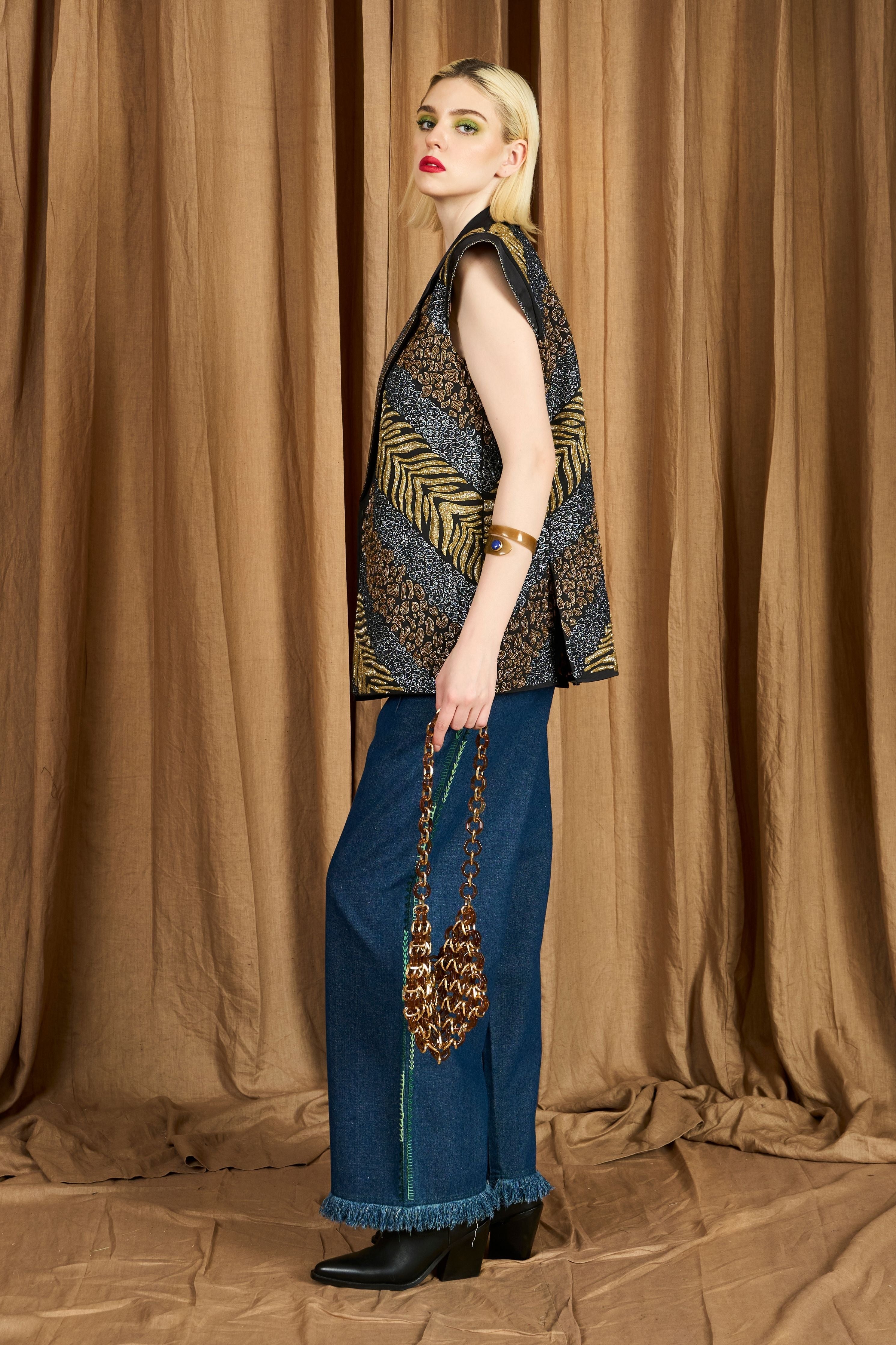 The Wild Life Hand Embroidered Blazer