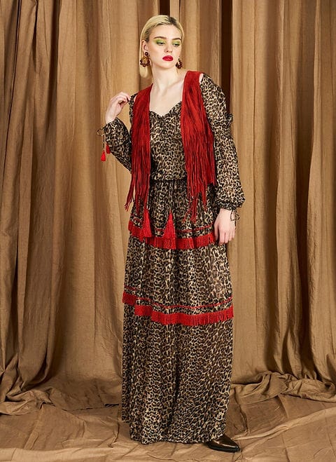 The Leopard Maxi Dress