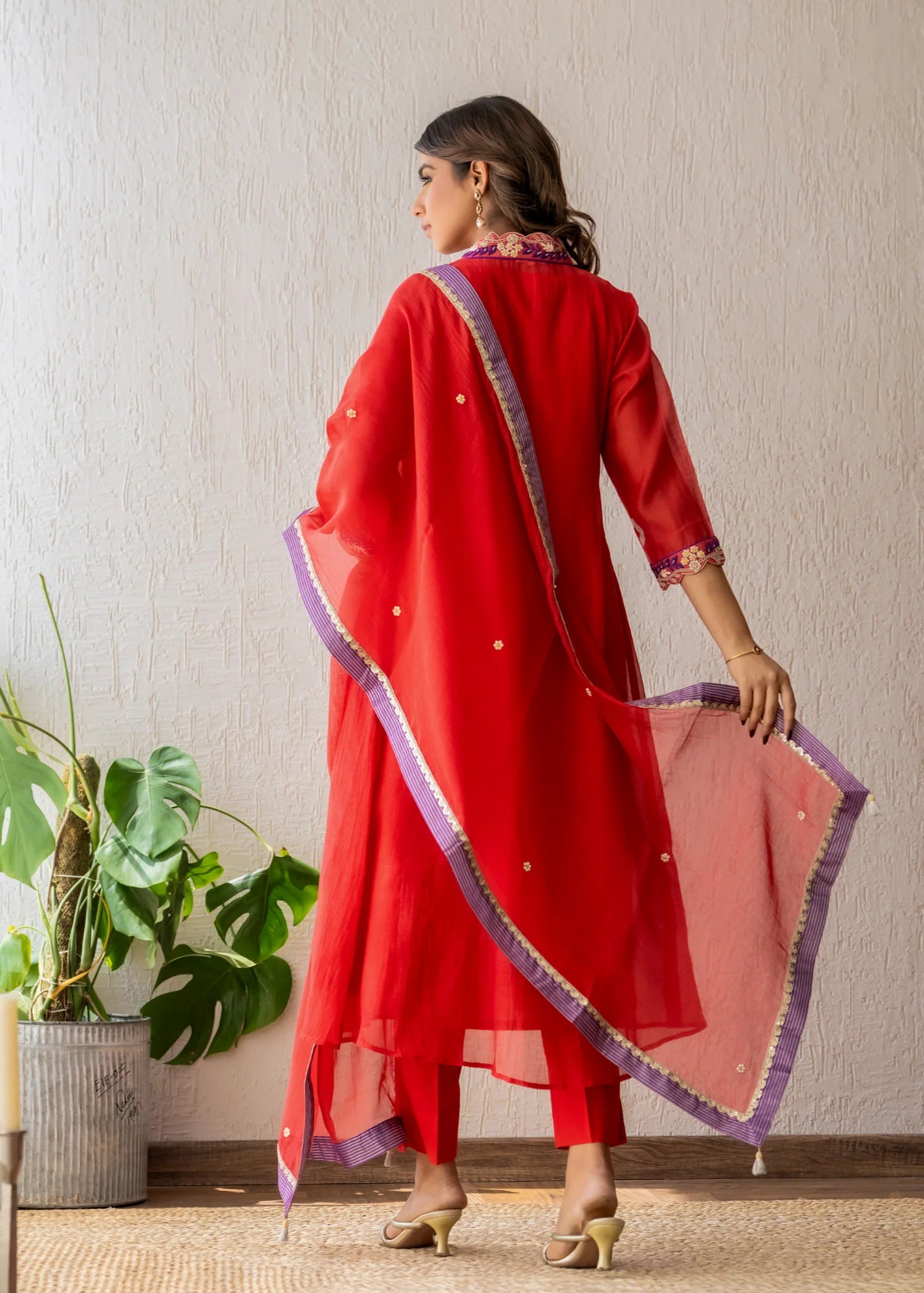 Scarlet Kurta Set