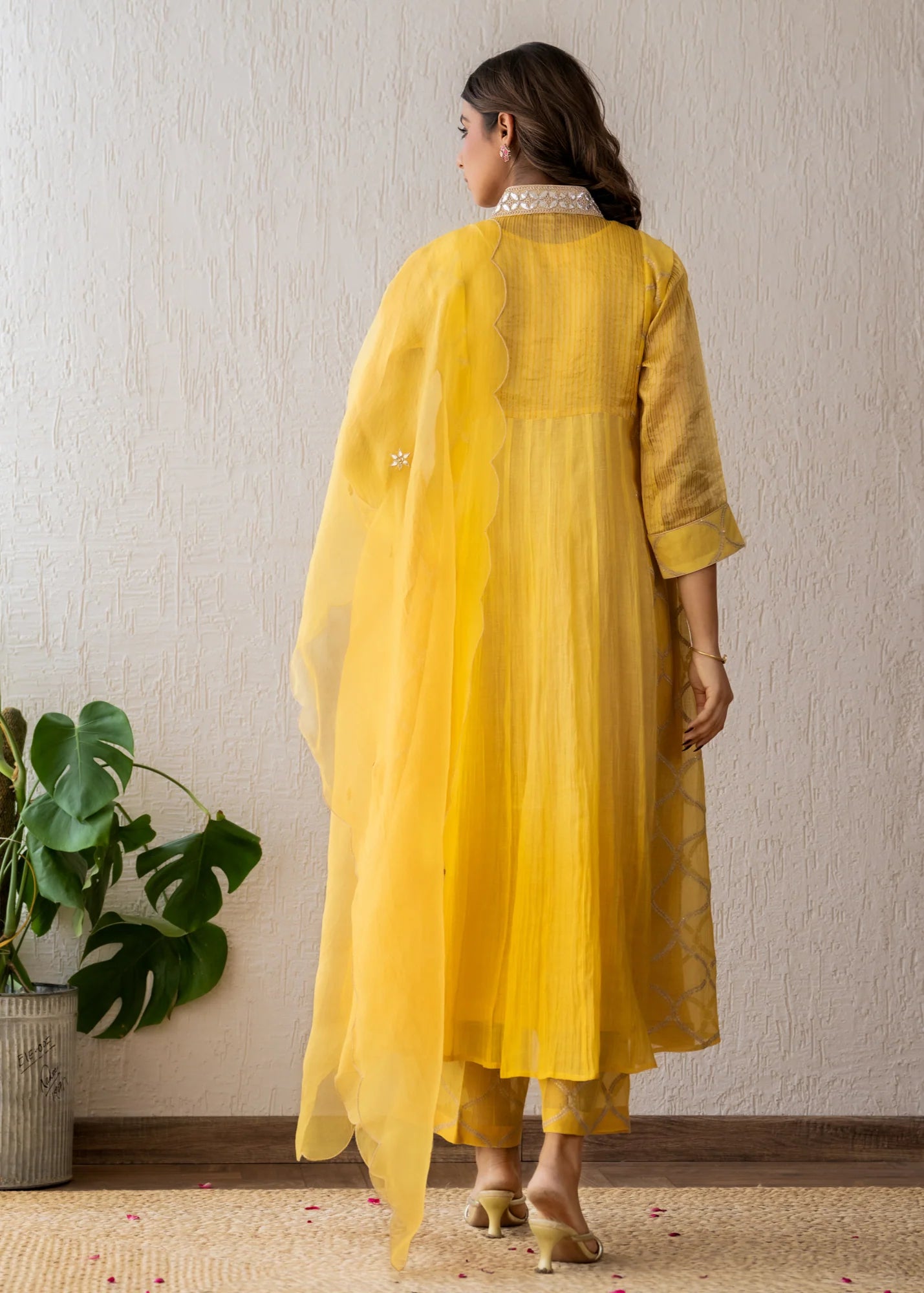 Golden Yellow Kurta Set