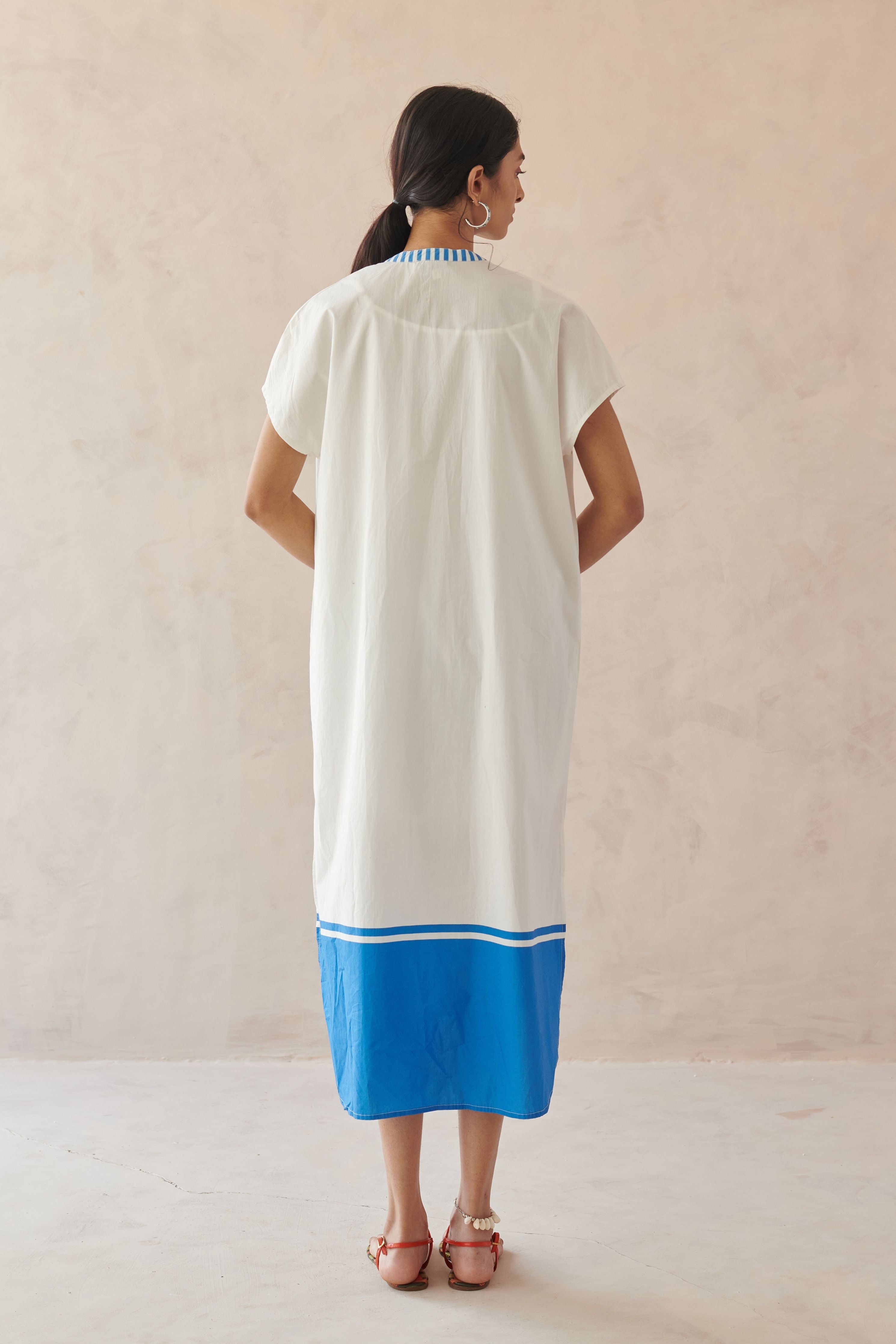Ines White Long Dress