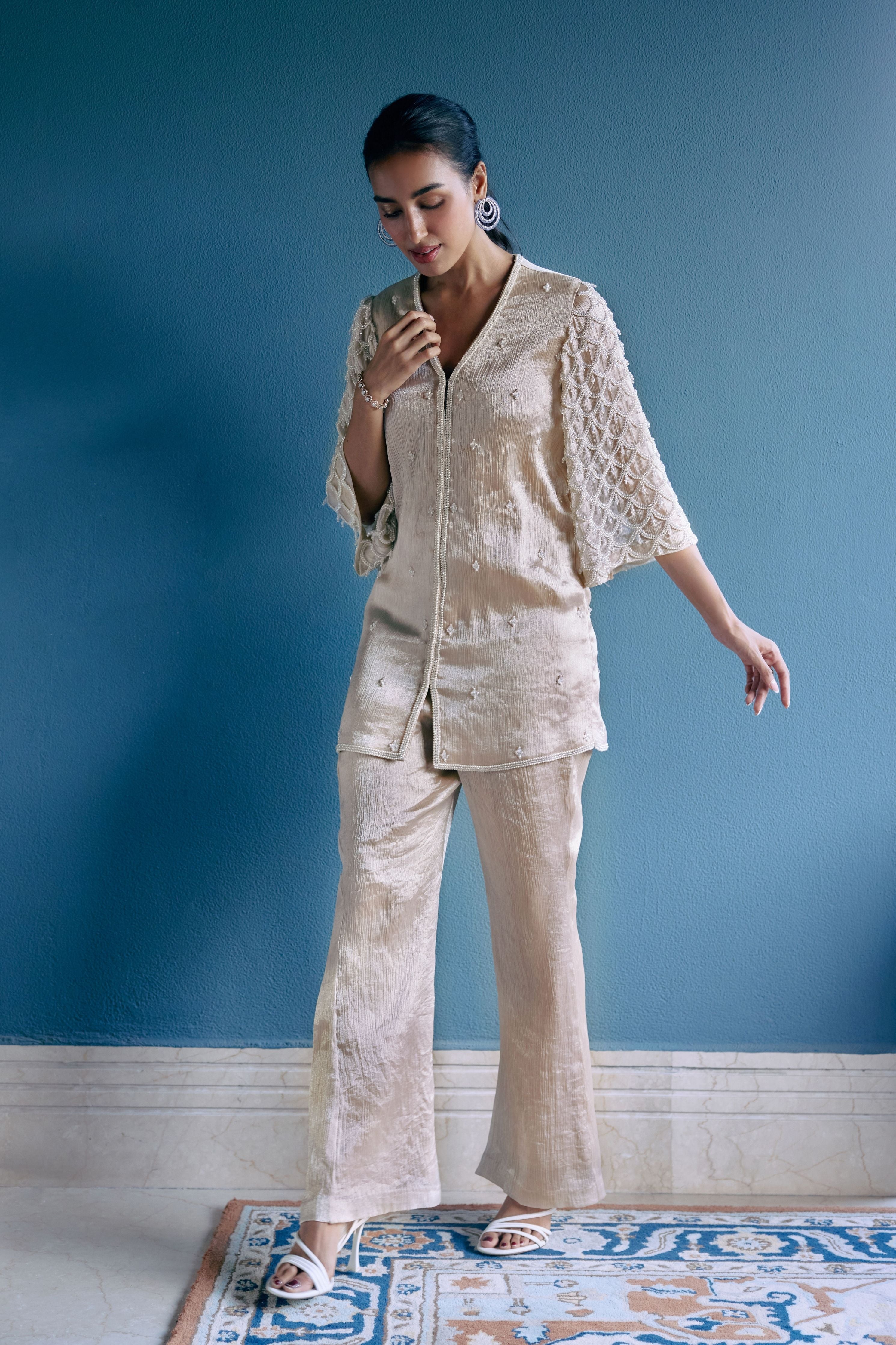 Dewdrop Jacket Set