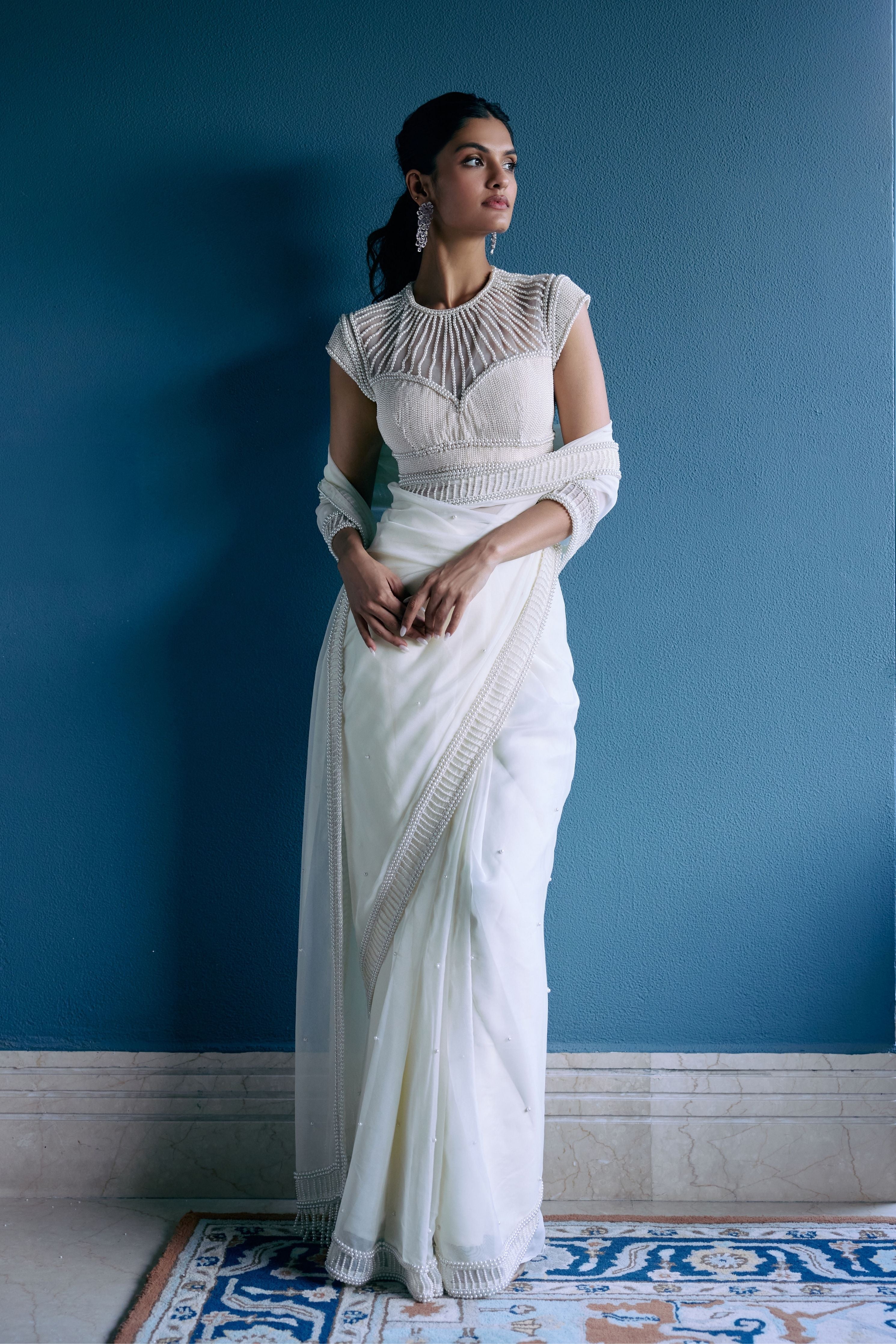 Enchanting Draped Saree