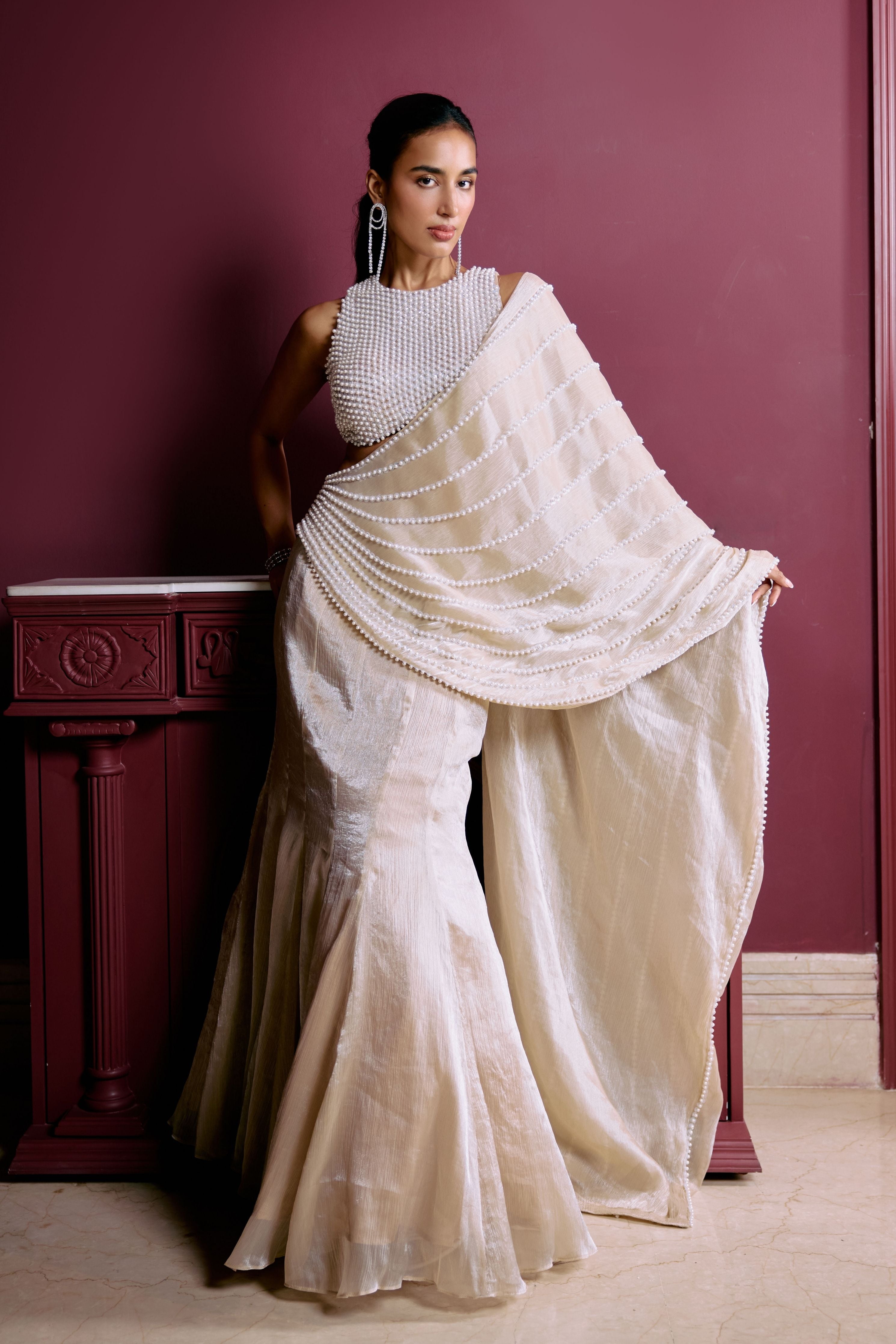 Whimsical Saree Set