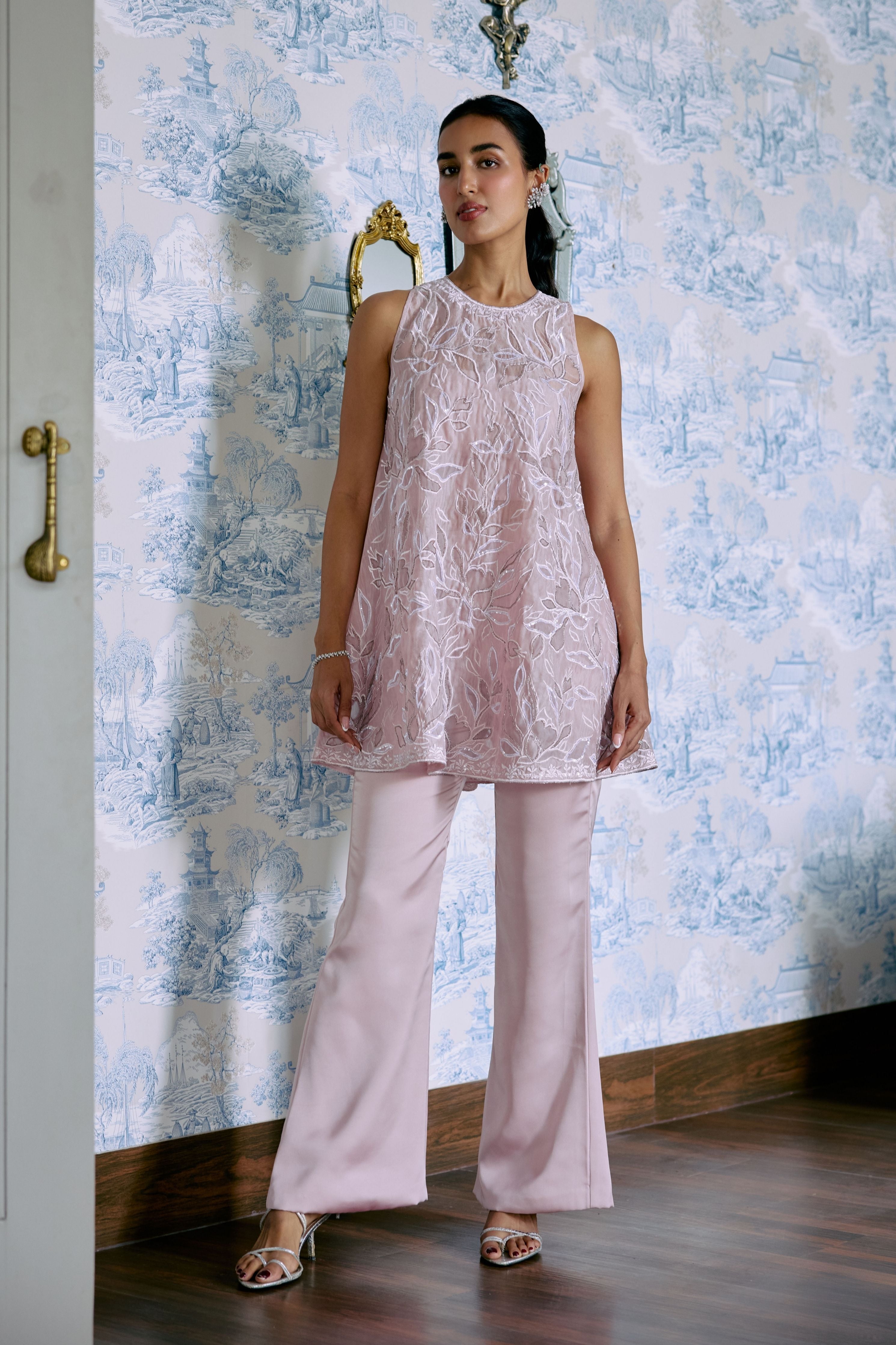 Wild Rose Kurta Set