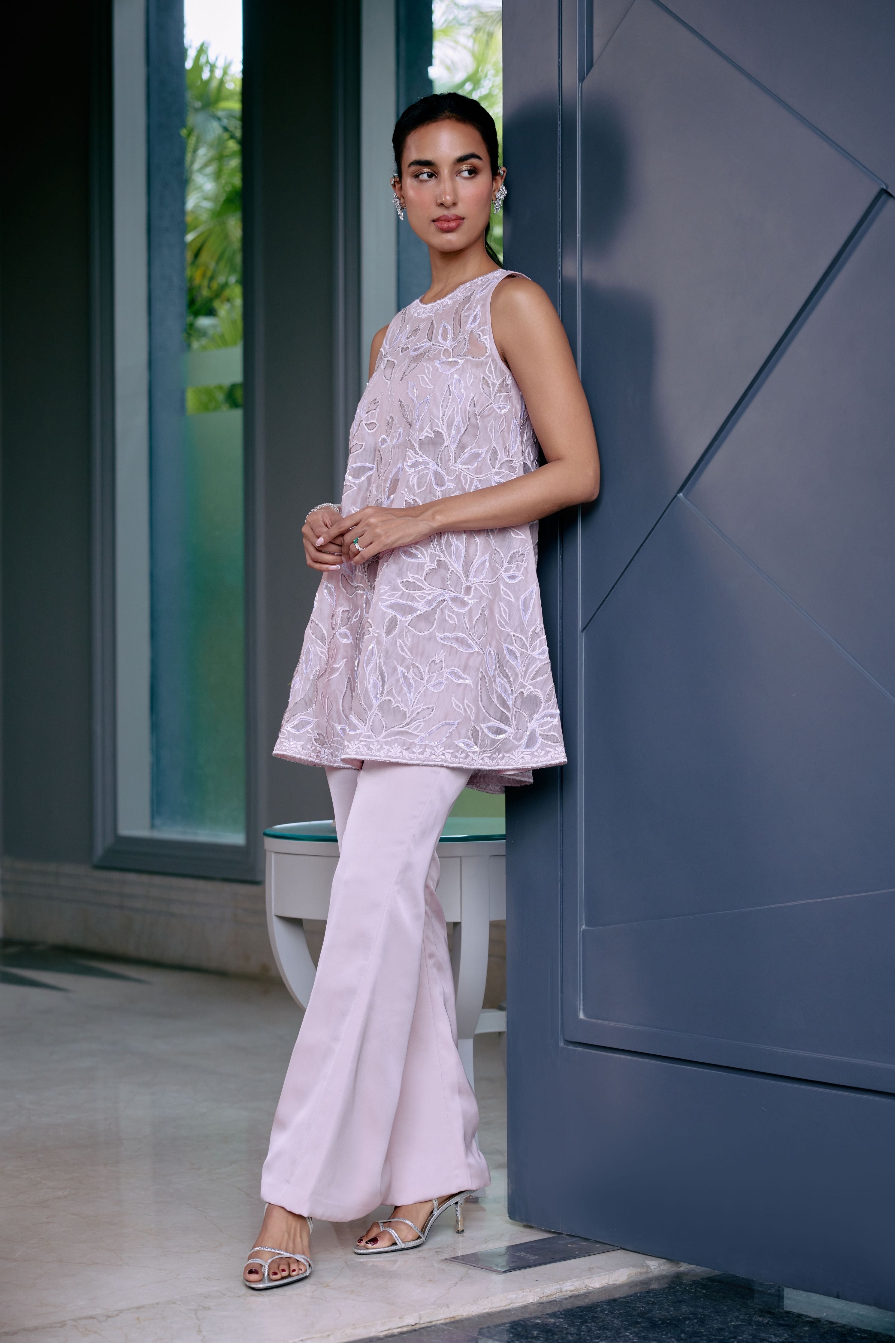 Wild Rose Kurta Set