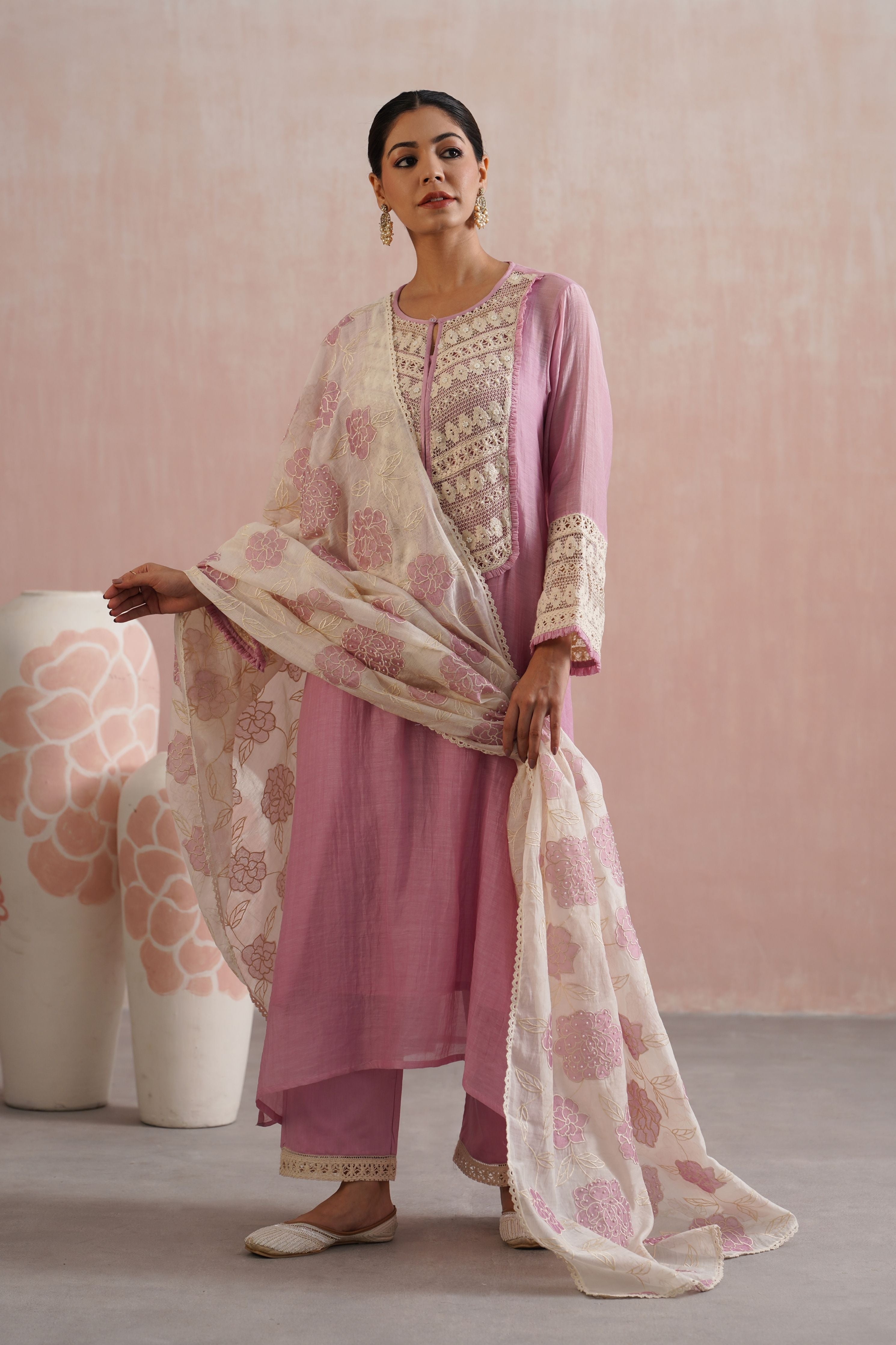 Roselle Kurta Set