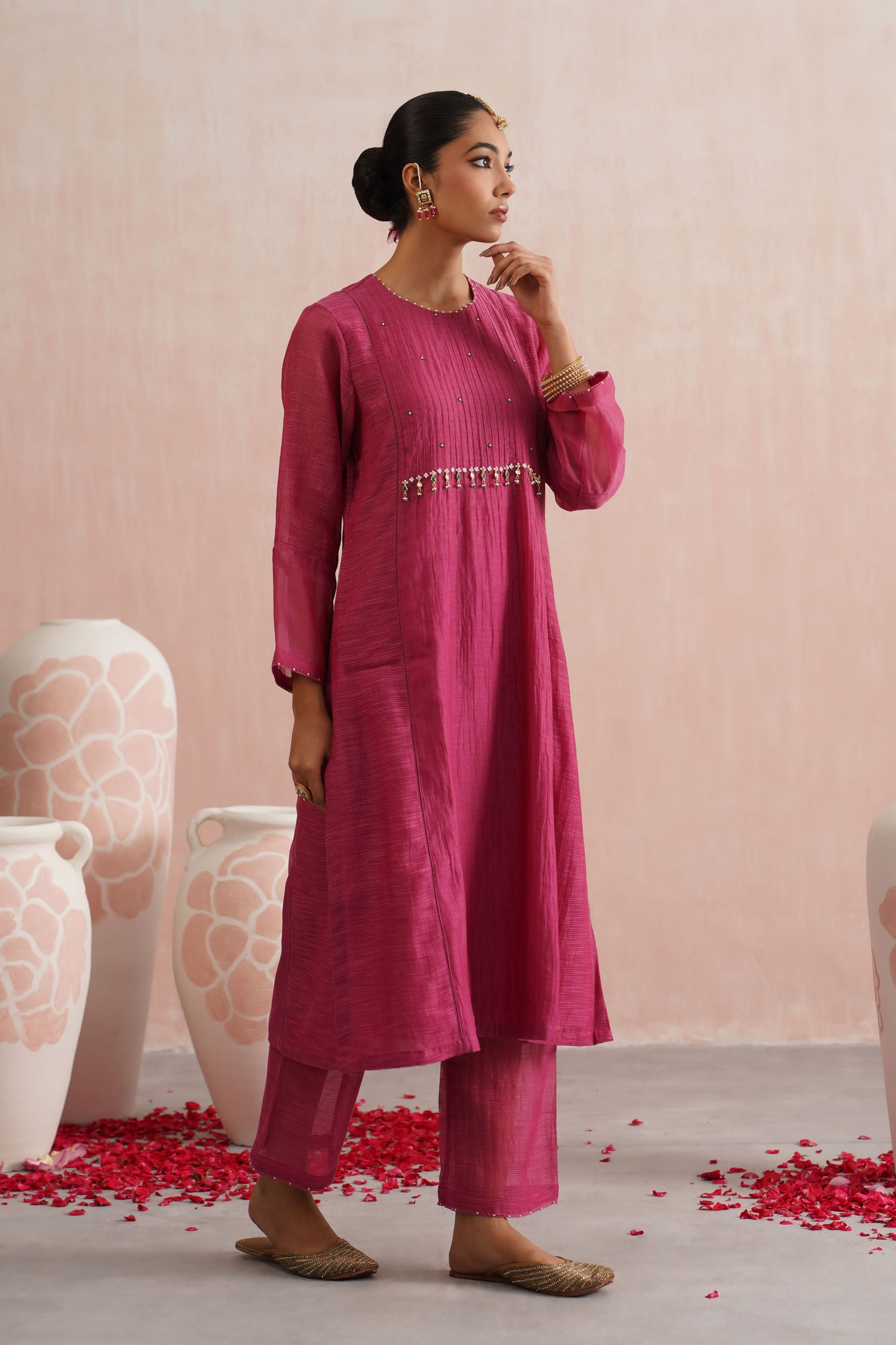 Rani  Kurta Set