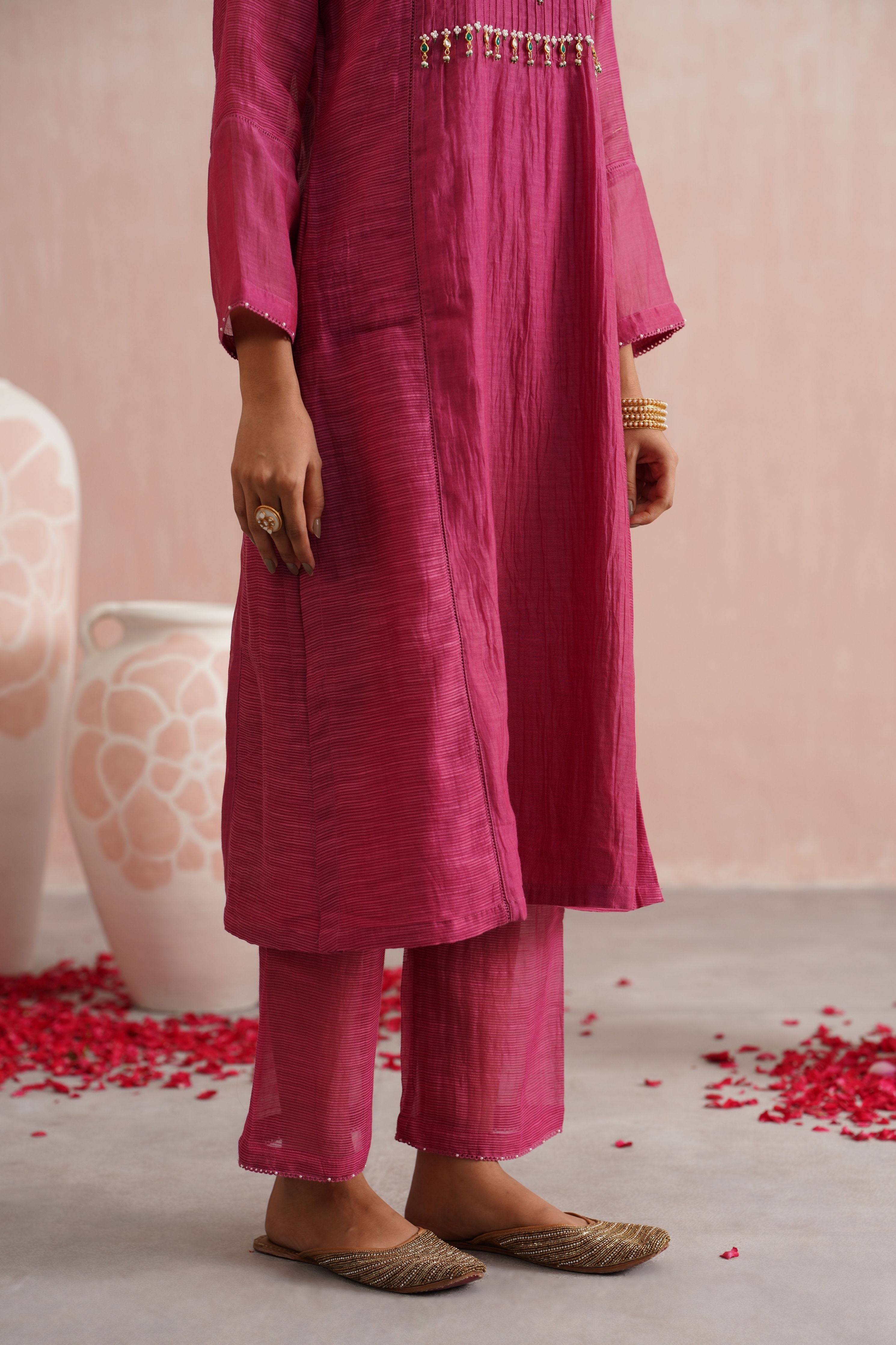 Rani  Kurta Set