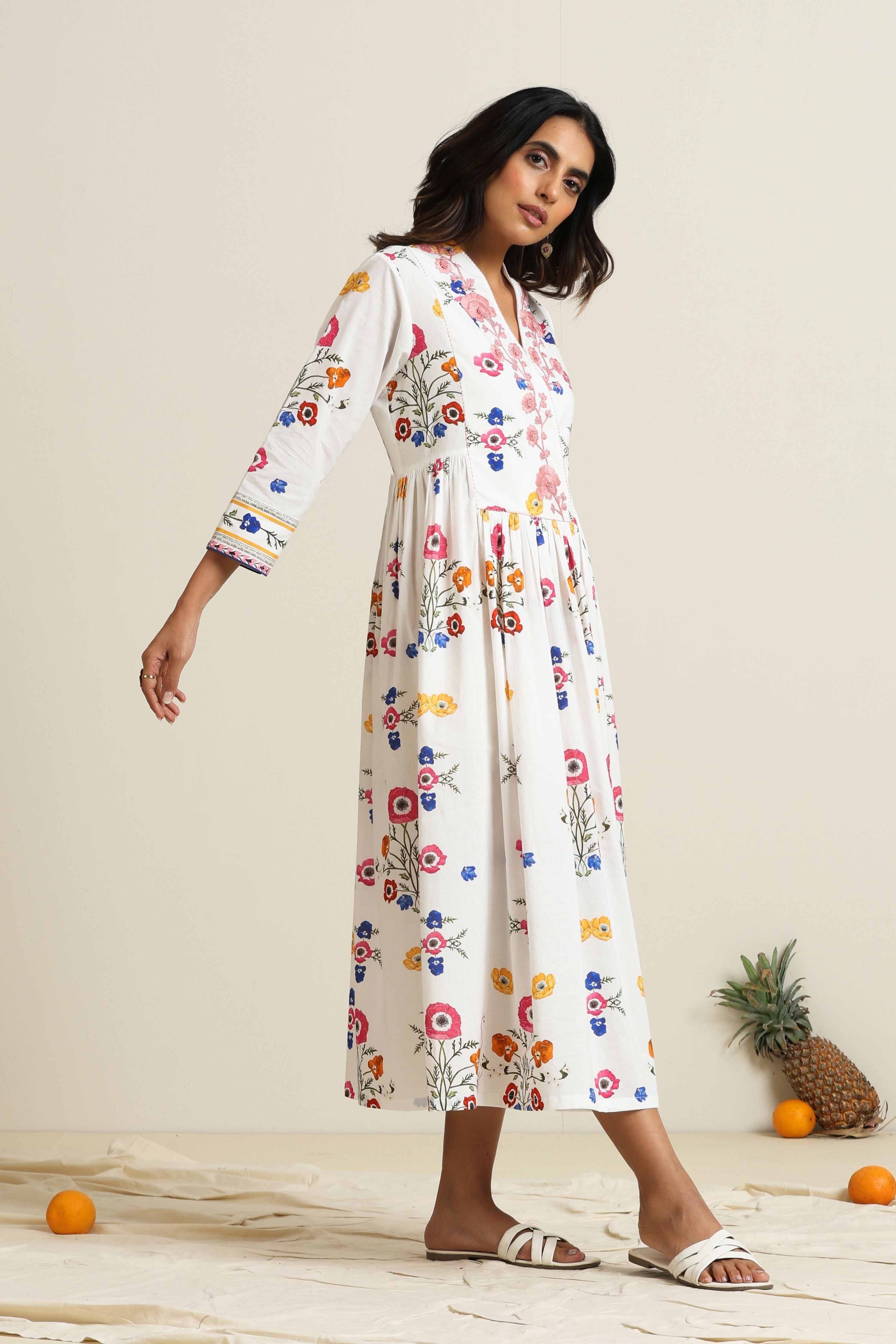 Kai Embroidered Dress