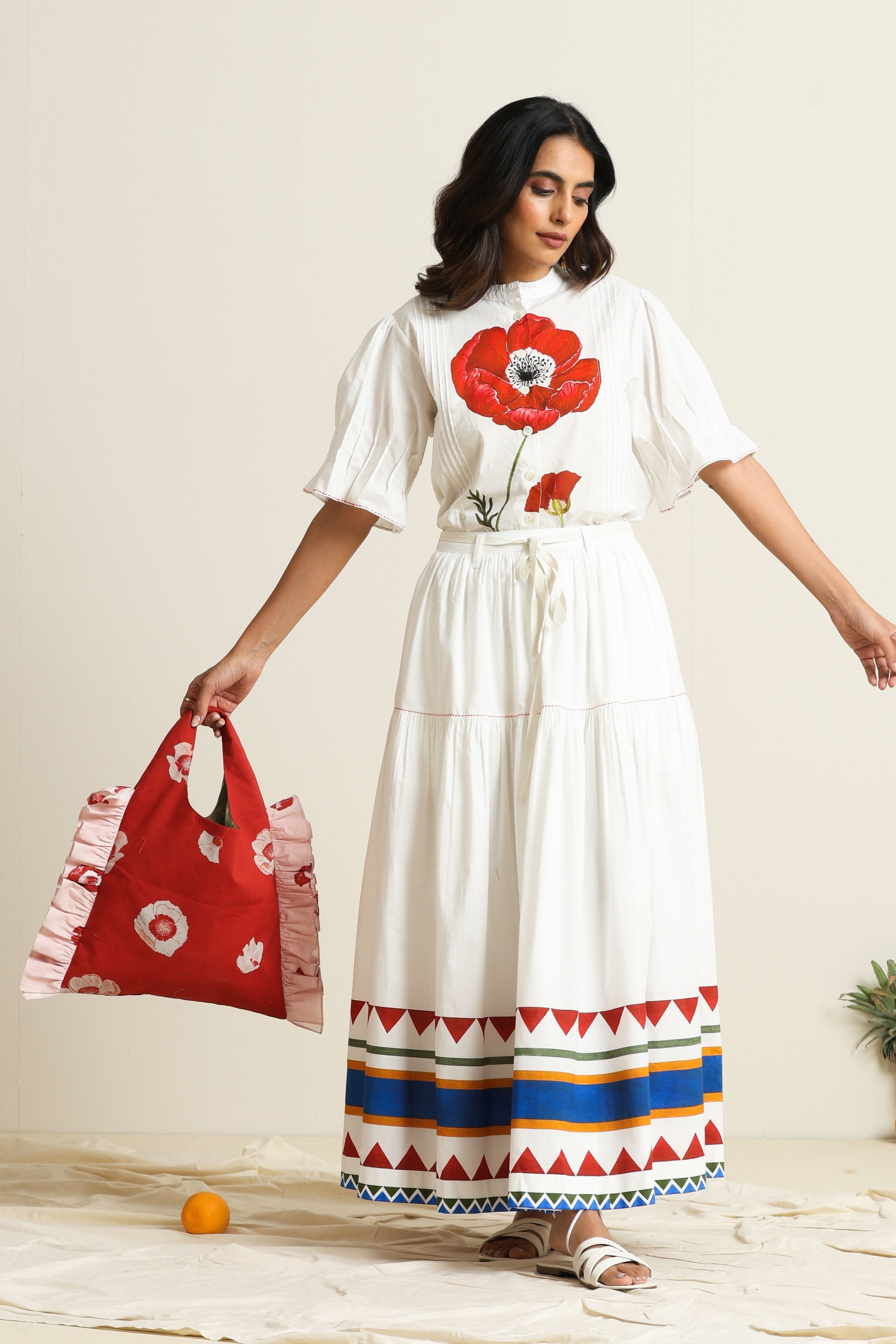 Poppy Mini Tote Bag