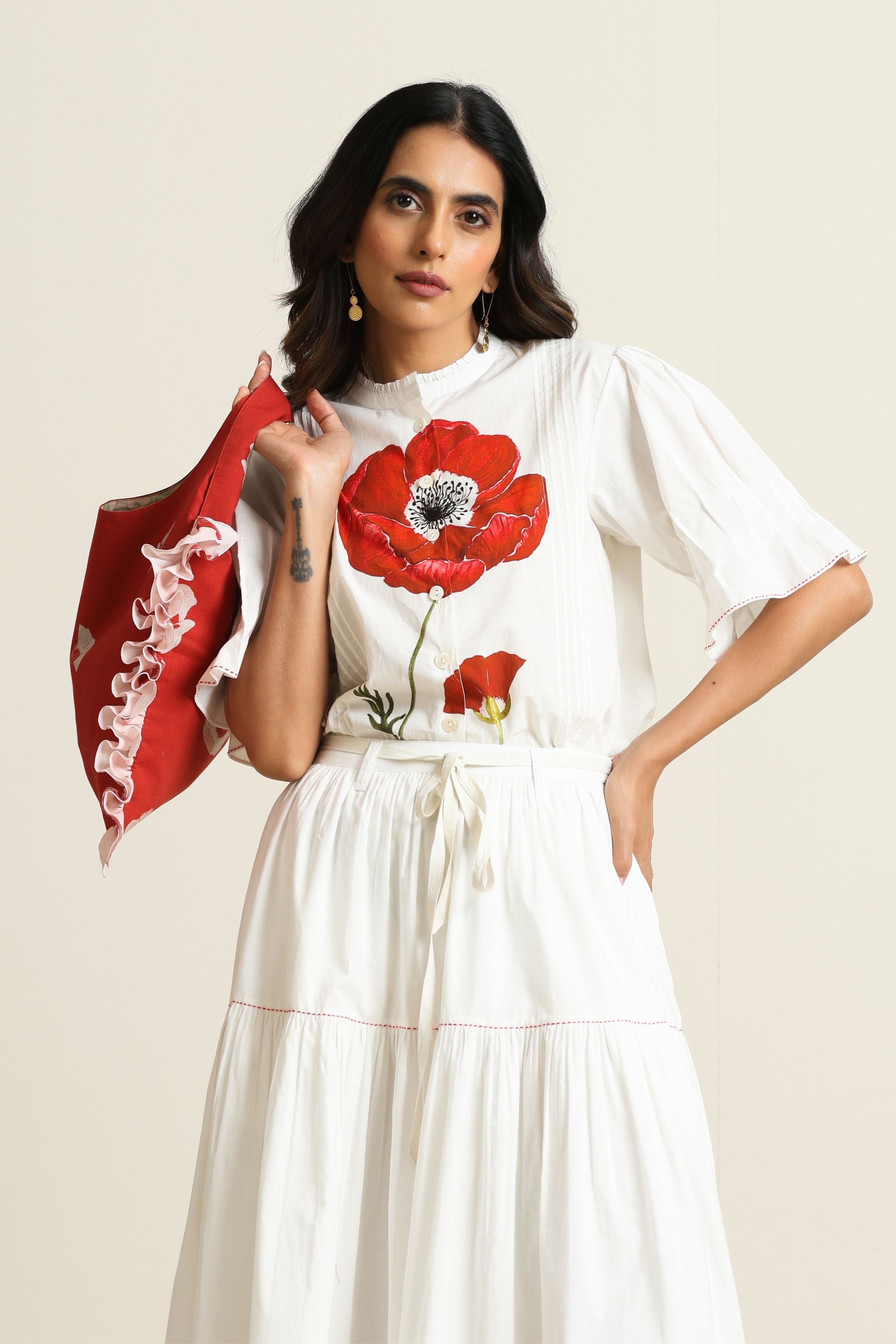 Poppy Mini Tote Bag