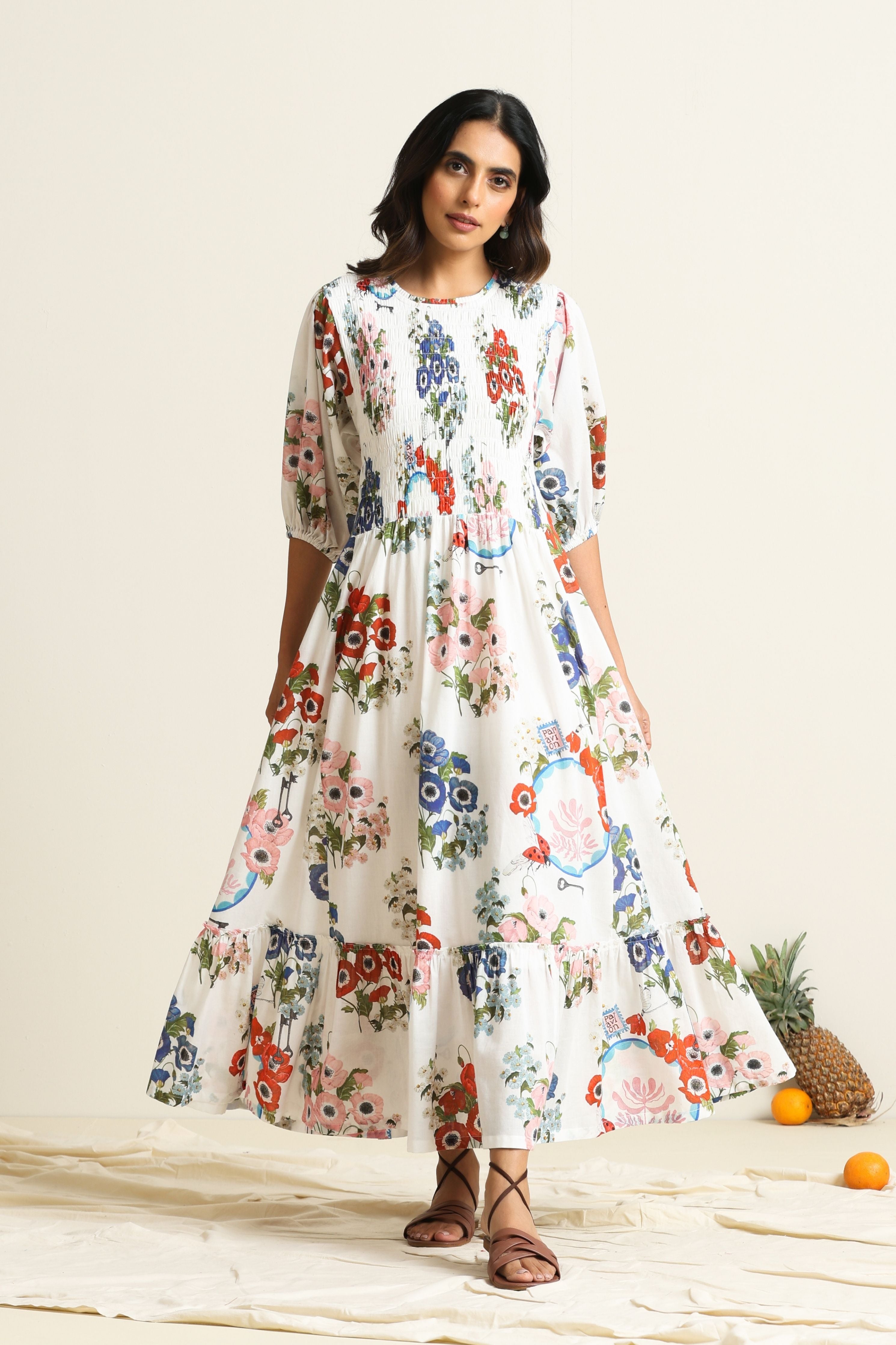 Elara Smock Dress
