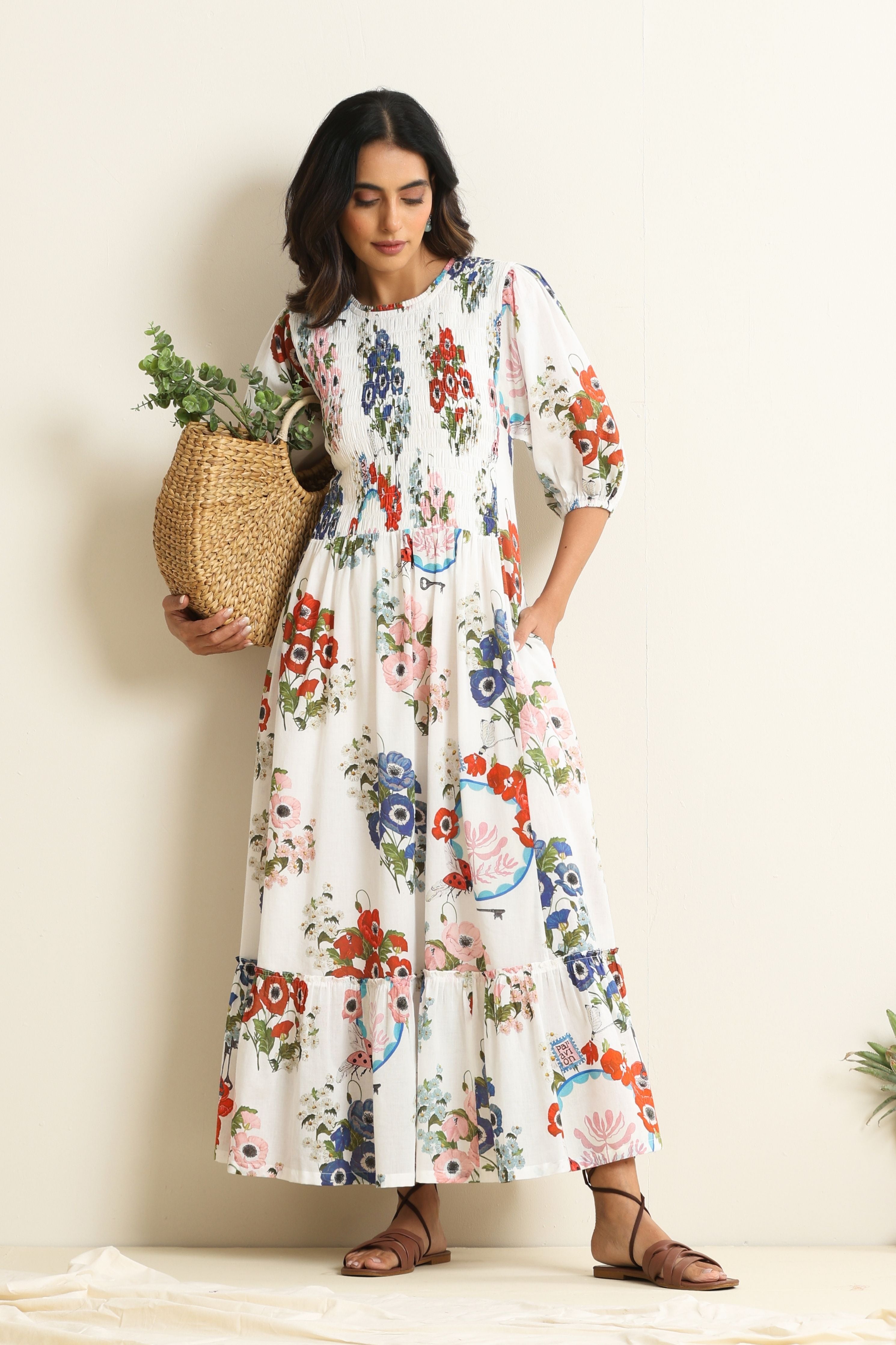 Elara Smock Dress