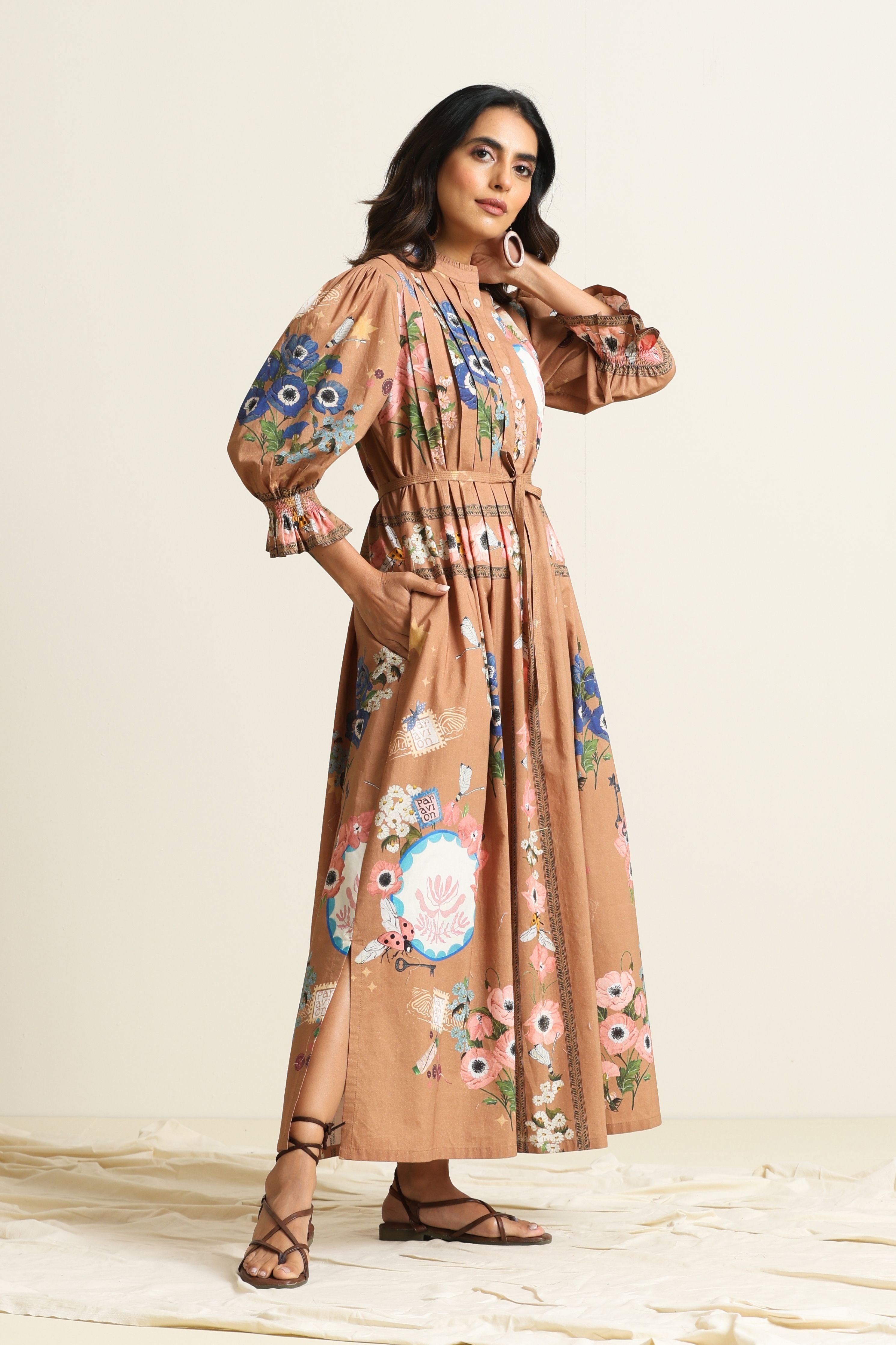 Eden Pleat Dress