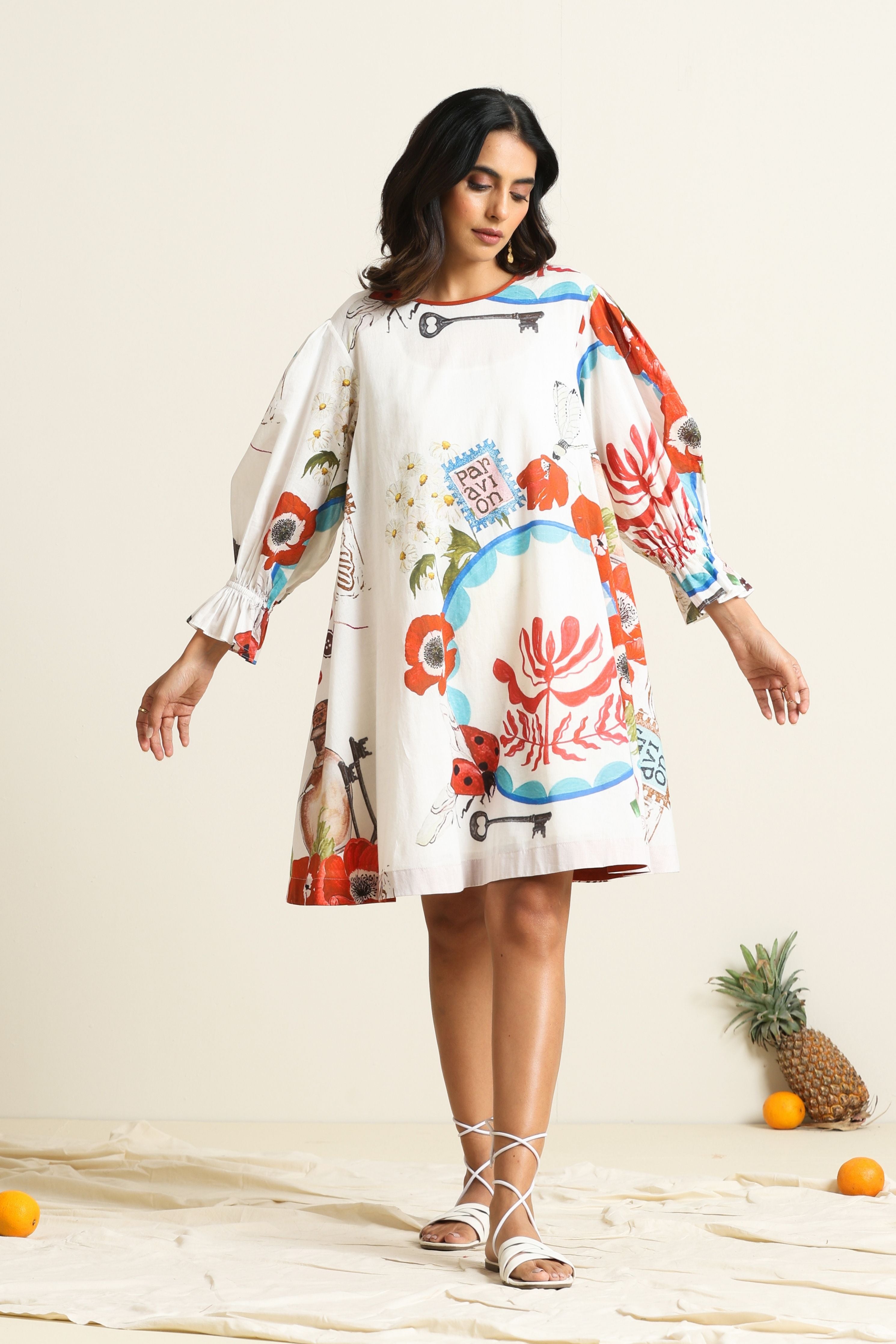Par Avion Swing Dress