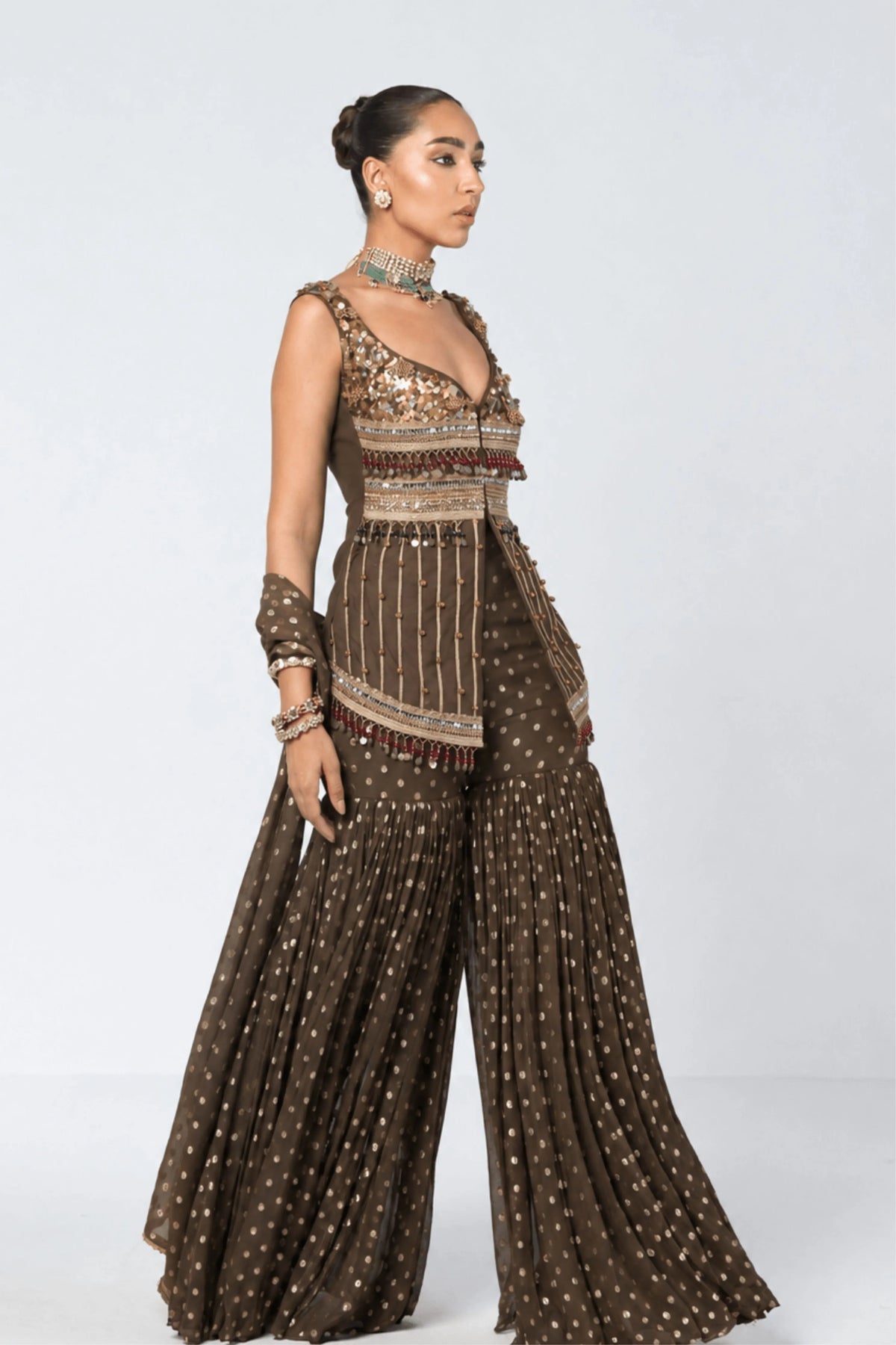 Ghungroo 2.0 Sharara Set