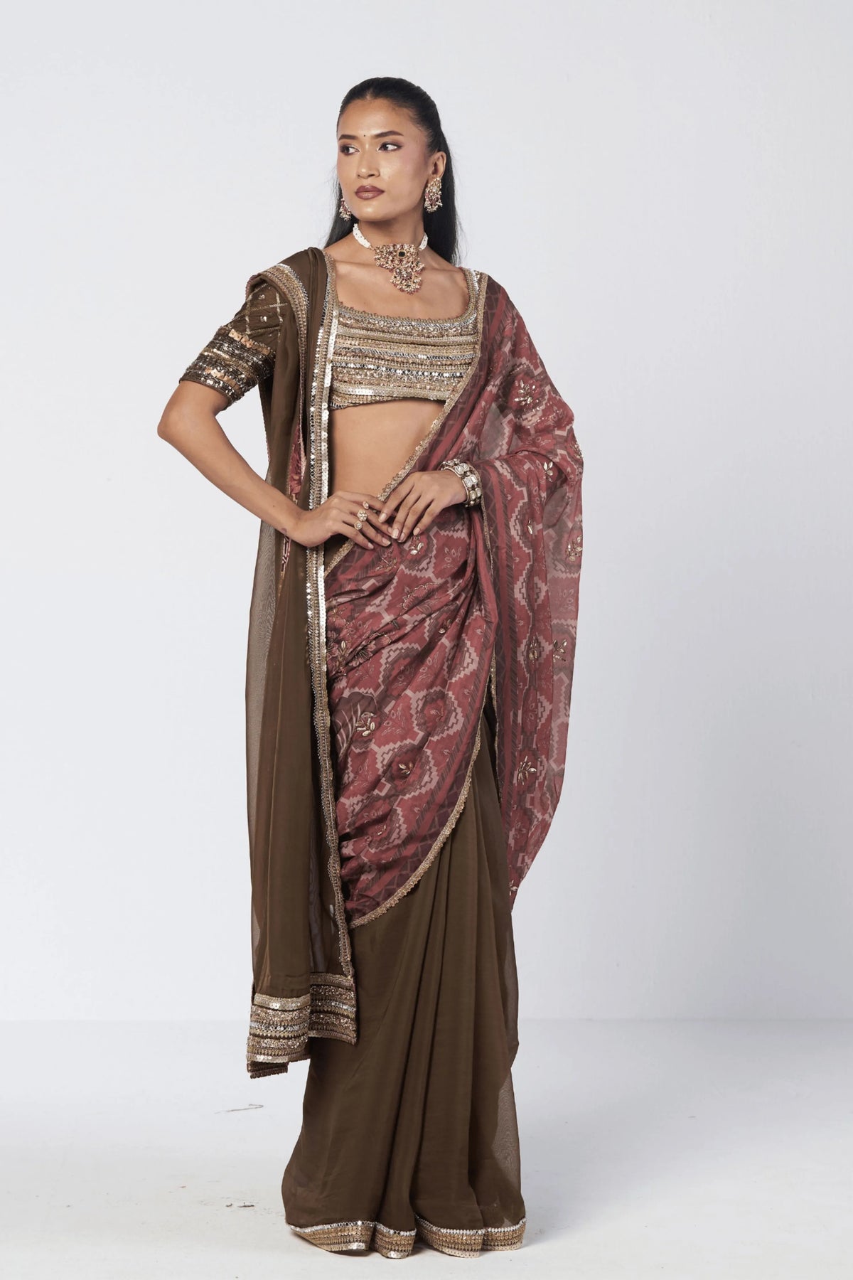 Goblet Saree