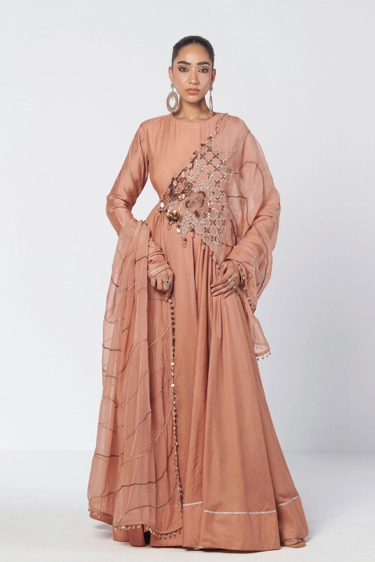 Biscoff Anarkali